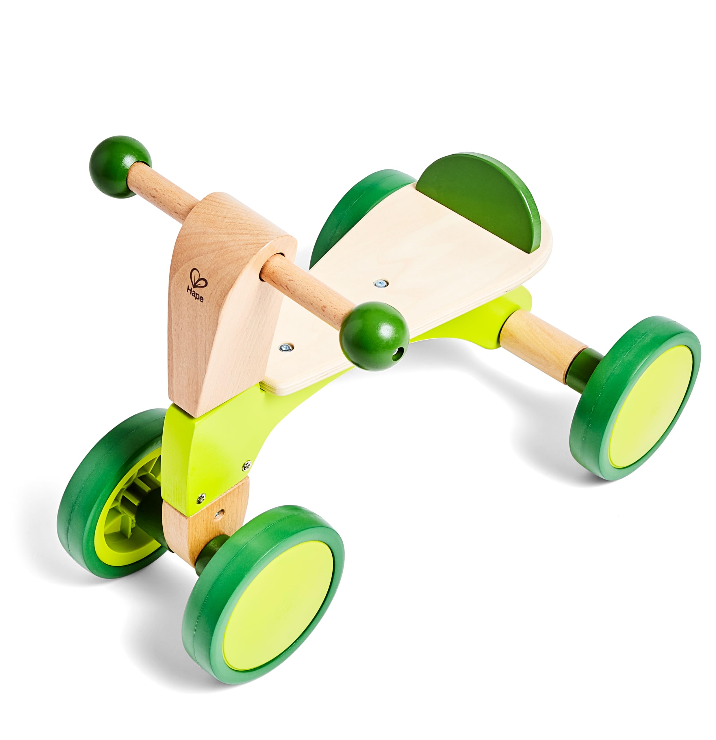 Hape Primi passi e bici Scooter a 4 ruote scooter in legno dai 12 mesi