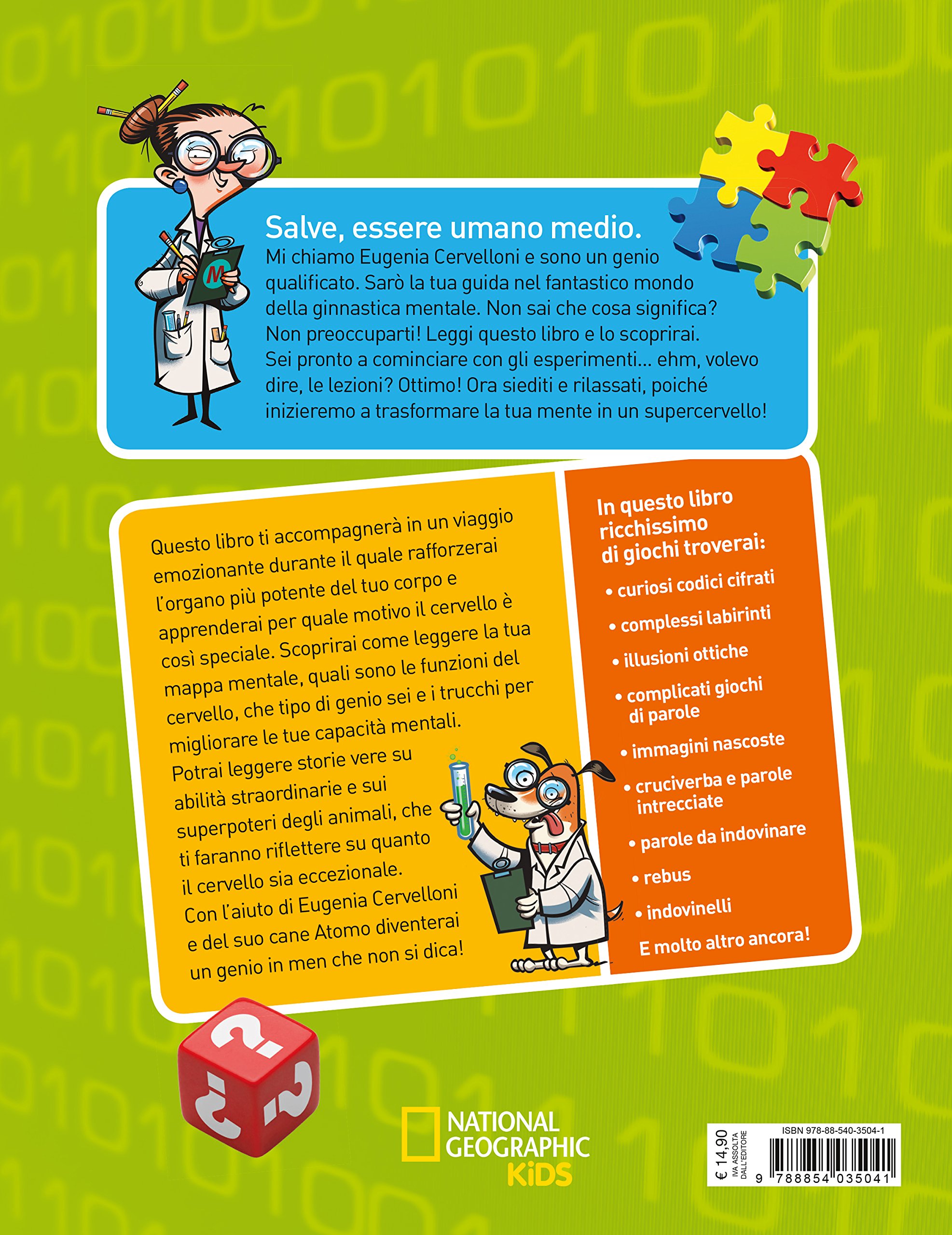 National Geographic Kids – Libri Master Mind. Piu' di cento giochi, test e puzzle libro
