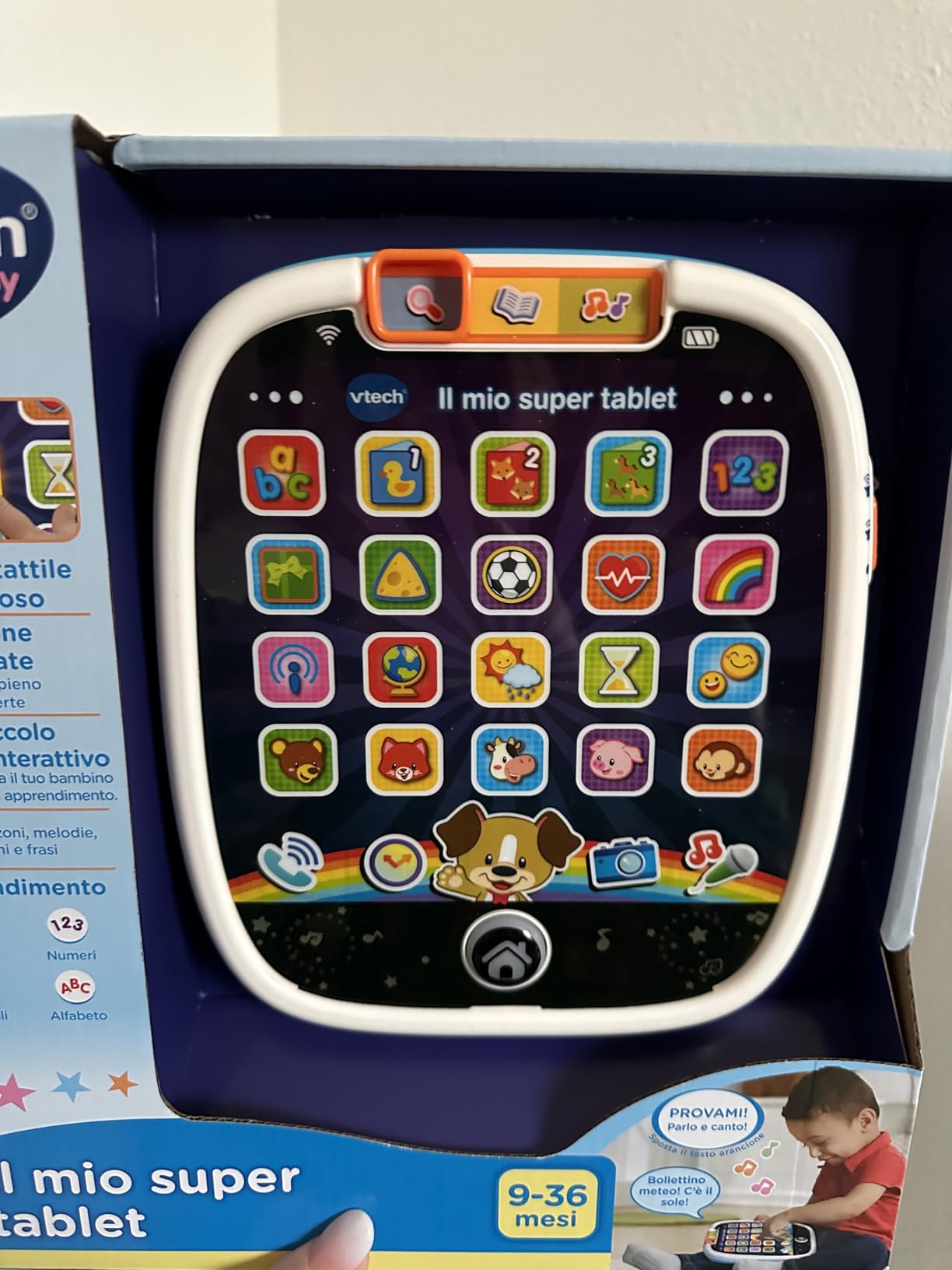 VTech Giocattoli 1-3 anni Il Mio Super Tablet interattivo 9-36 mesi