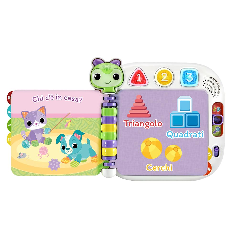 VTech Giocattoli 0-12 mesi Le Mie Prime Scoperte libro interattivo