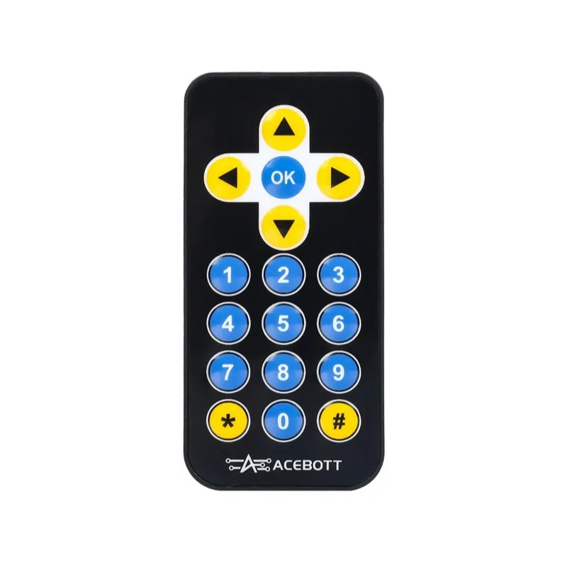 ACEBOTT Electronic Modules IR Remote Controller telecomando senza batteria
