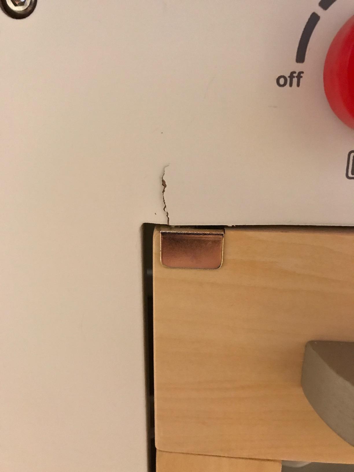Hape Cucina e accessori Big Rosso, Trasparente cucina giocattolo in legno rossa