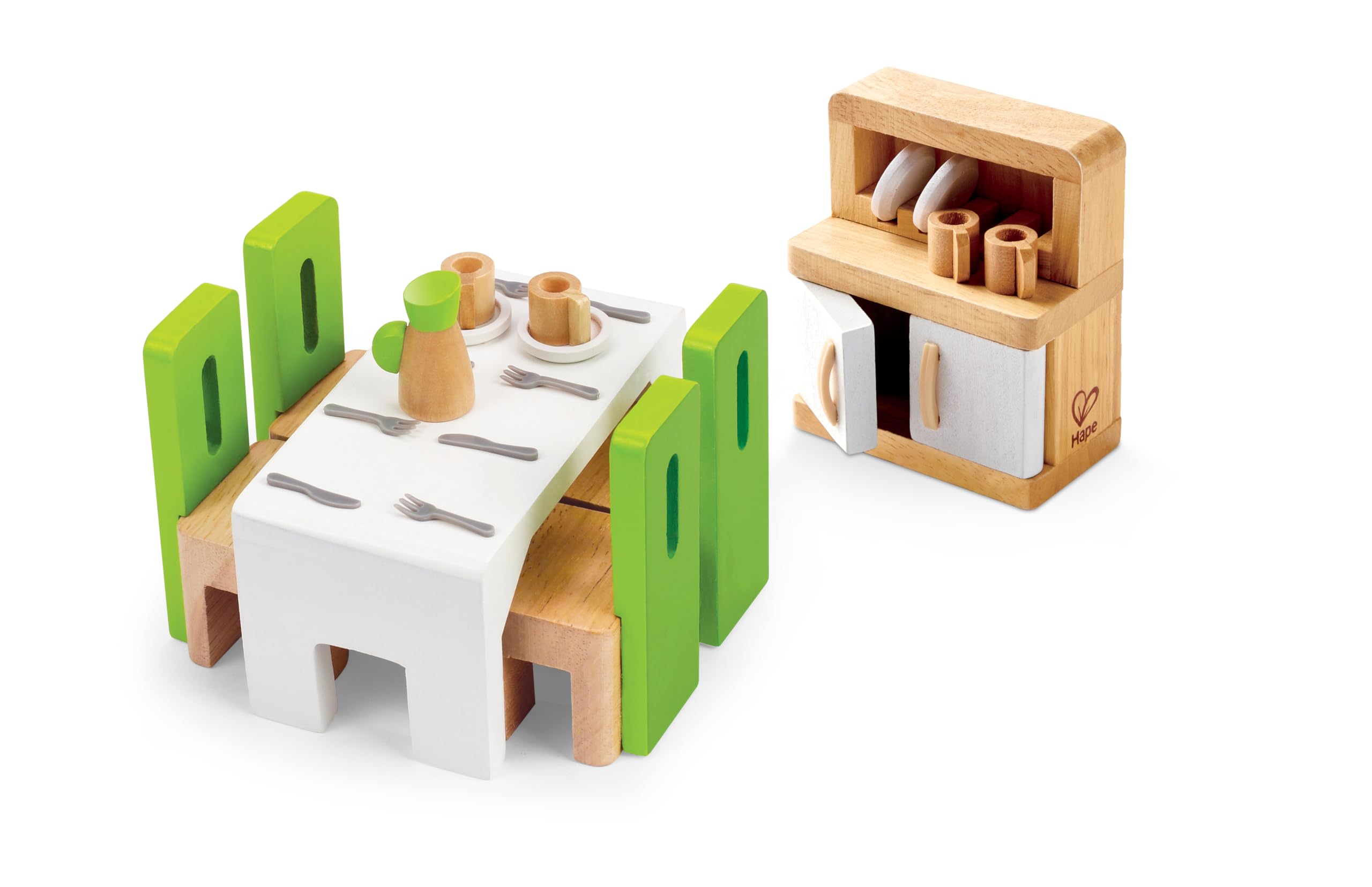 Hape Mobili Sala da Pranzo per la casa delle bambole in legno