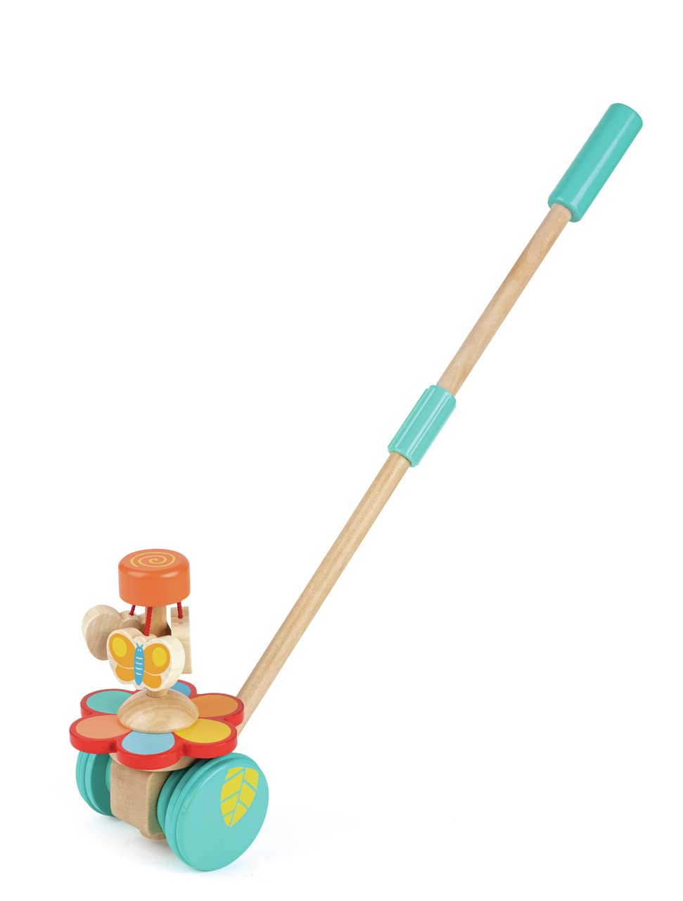 Hape Spingi e cammina E0341 Spingi Farfalle Ballerine in legno