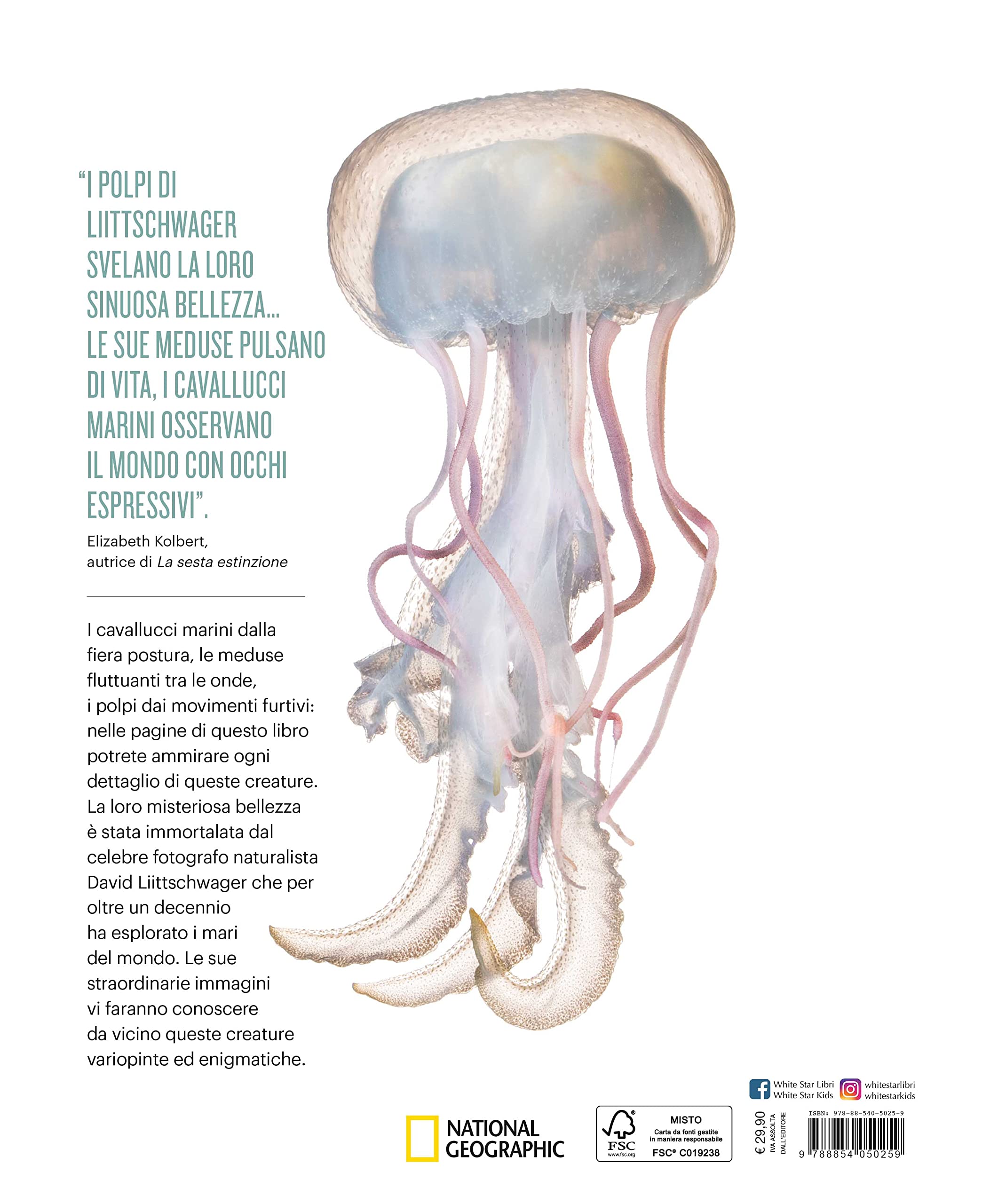 National Geographic Libri Straordinarie creature marine libro a colori
