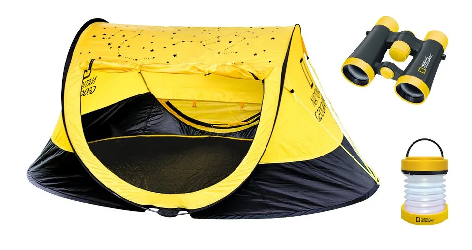National Geographic Set Outdoor tenda binocolo lanterna
