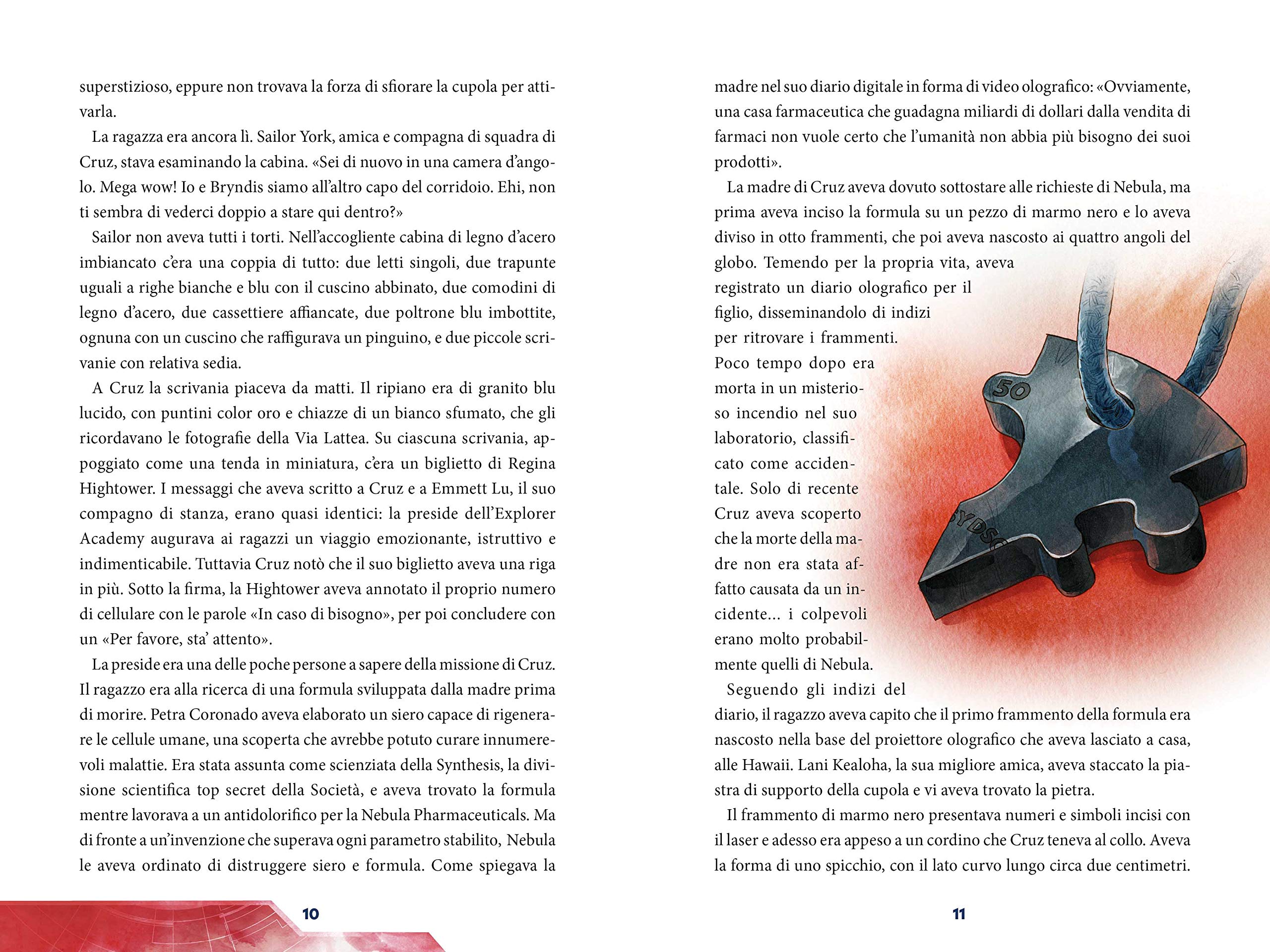 National Geographic Kids – Libri La piuma del falco Explorer Academy Vol. 2 libro