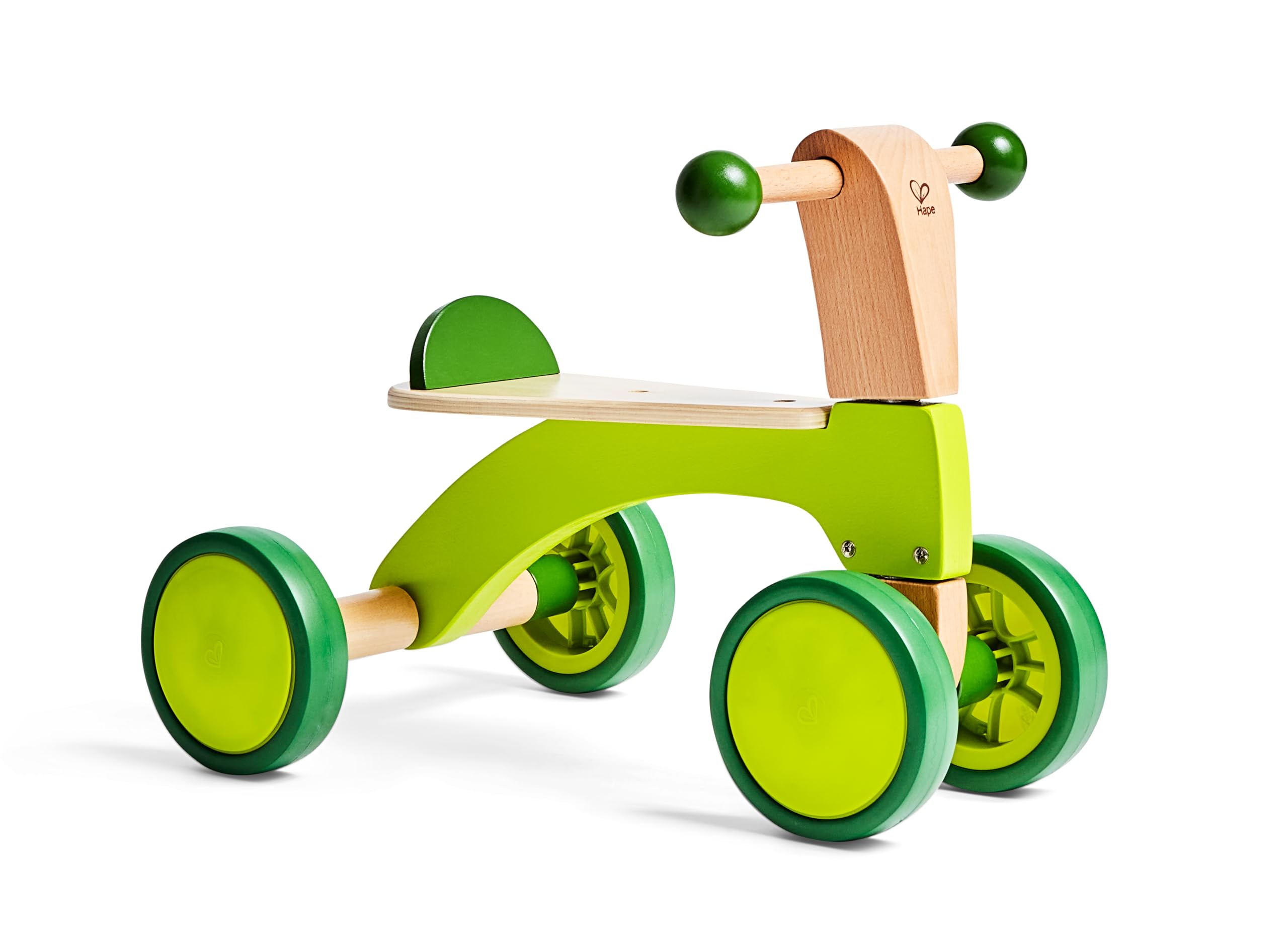 Hape Primi passi e bici Scooter a 4 ruote scooter in legno dai 12 mesi