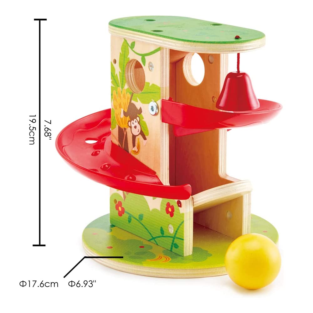 Hape Quadrilla Dschungel-Rutsche scivolo per sfere