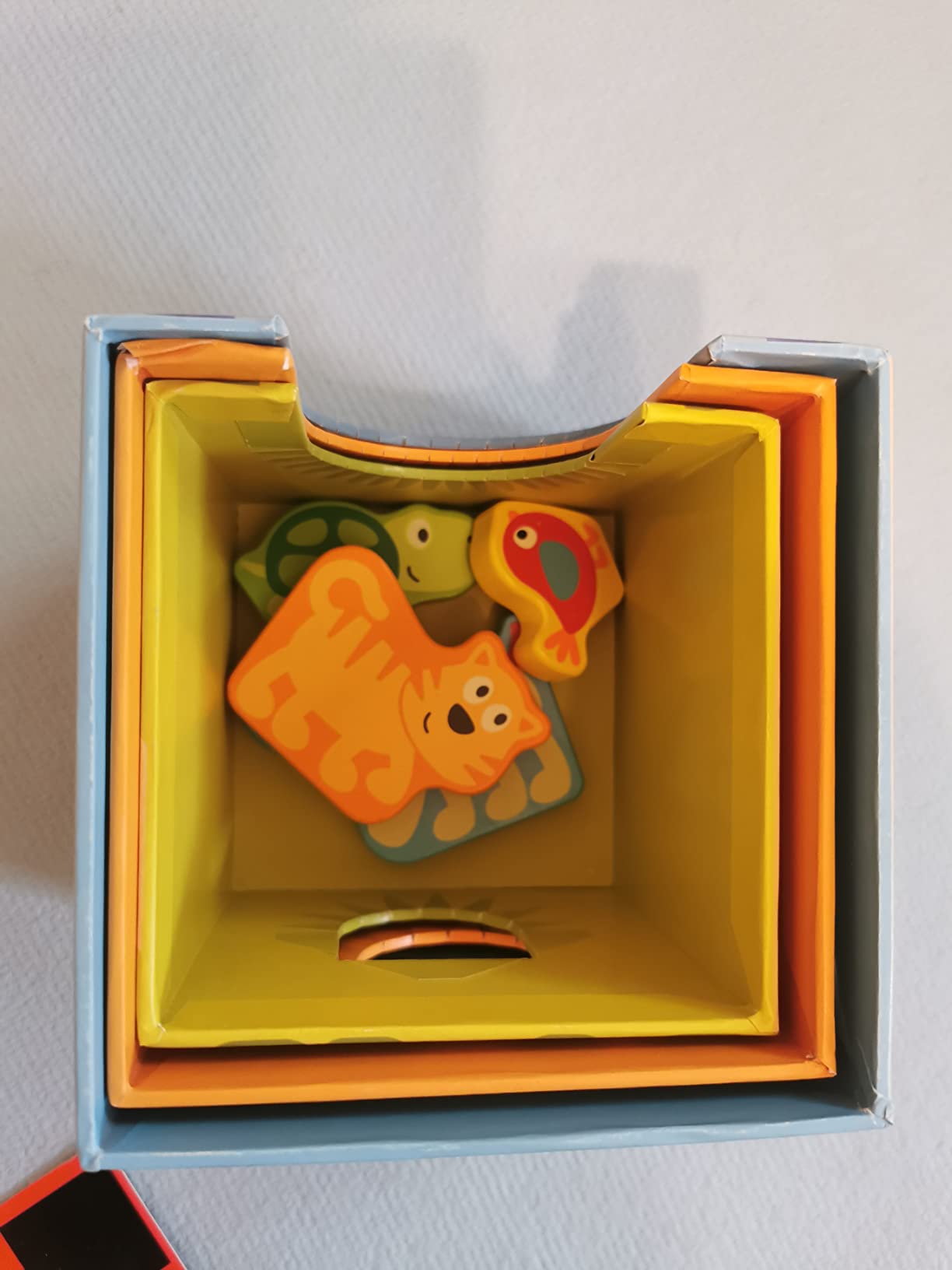Hape Puzzle Puzzle 3 in 1 in legno Pepe e i suoi amici