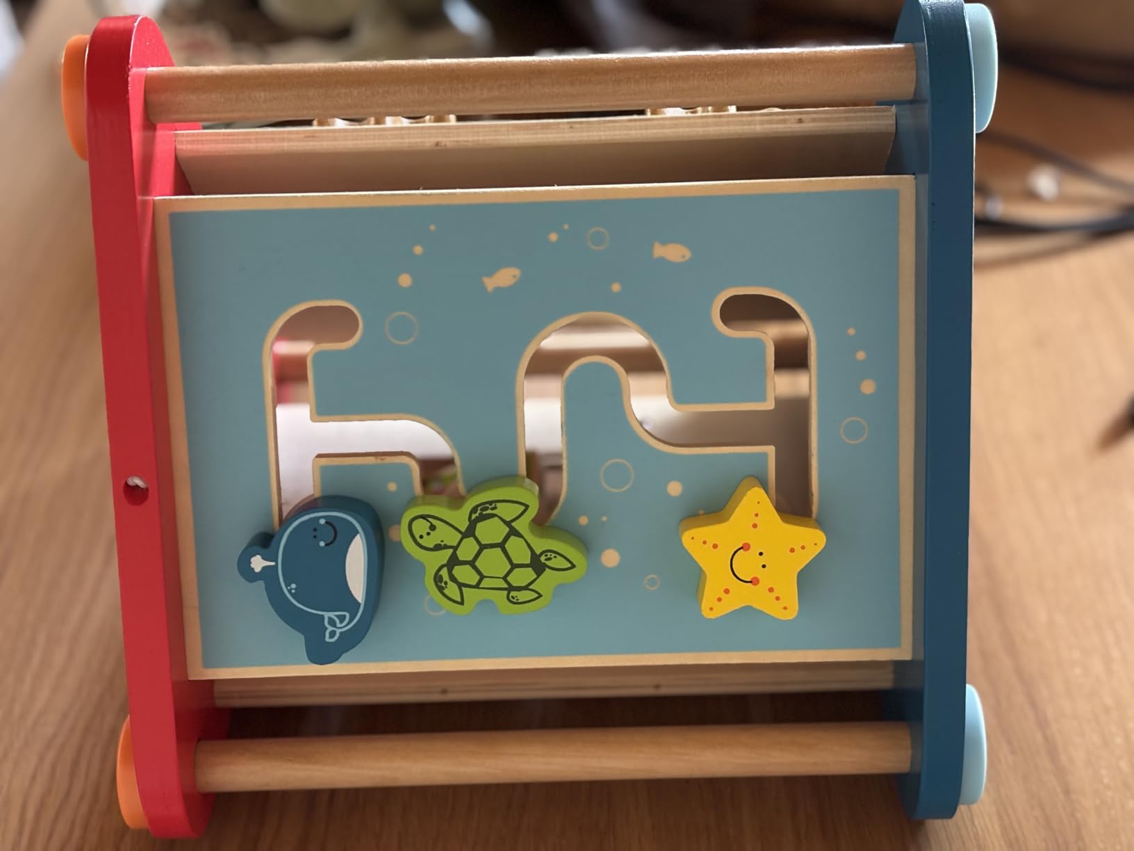 Hape E0434 triangolo multiattività portatile 5 in 1