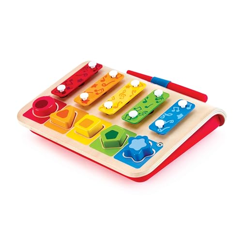 Hape Giochi musicali Xilofono Forme Geometriche xilofono legno multifunzione