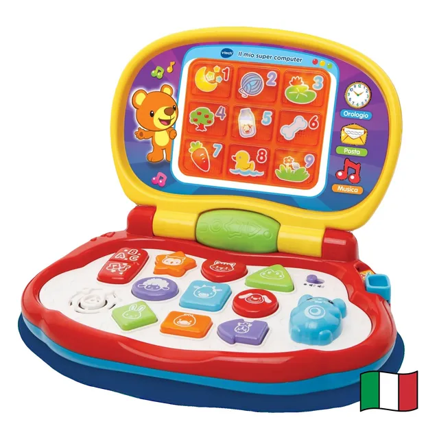 VTech Giocattoli 1-3 anni Il Mio Super Computer interattivo 12-36 mesi