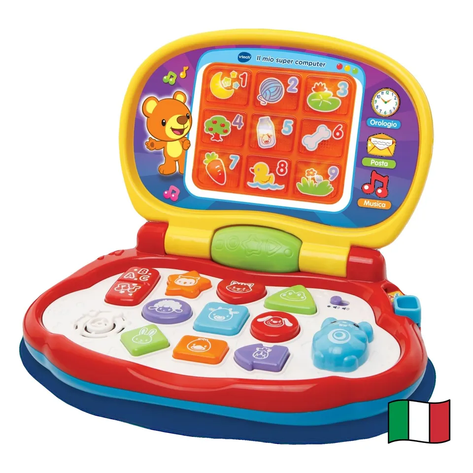 VTech Giocattoli 1-3 anni Il Mio Super Computer interattivo 12-36 mesi