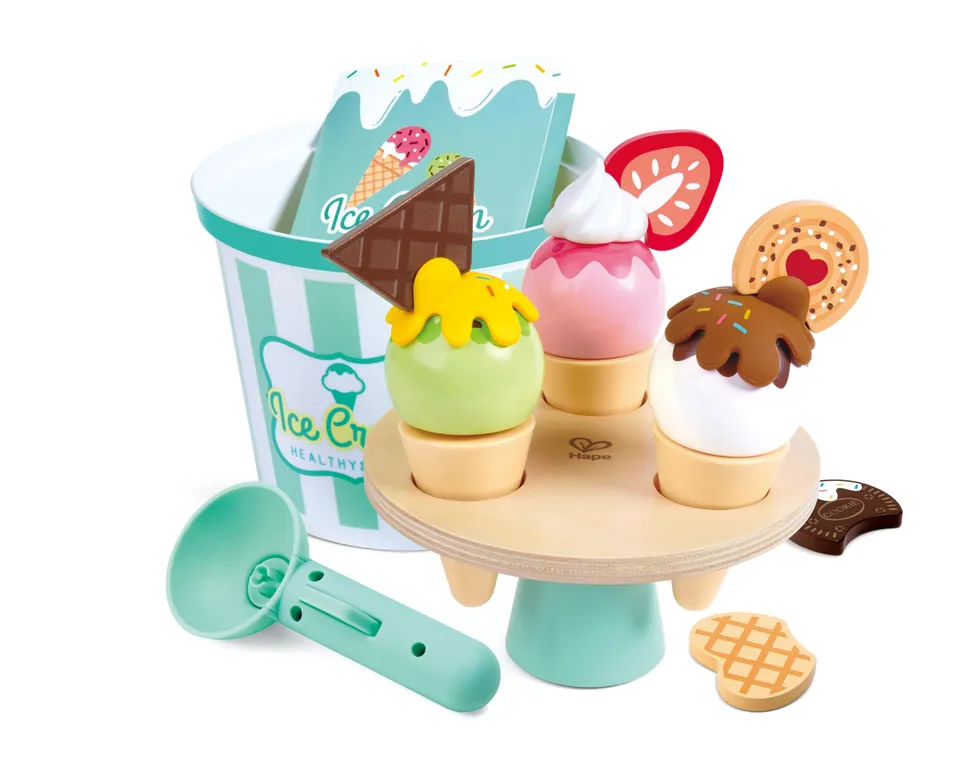 Hape Cucina e accessori Set gelataio per gelati personalizzati