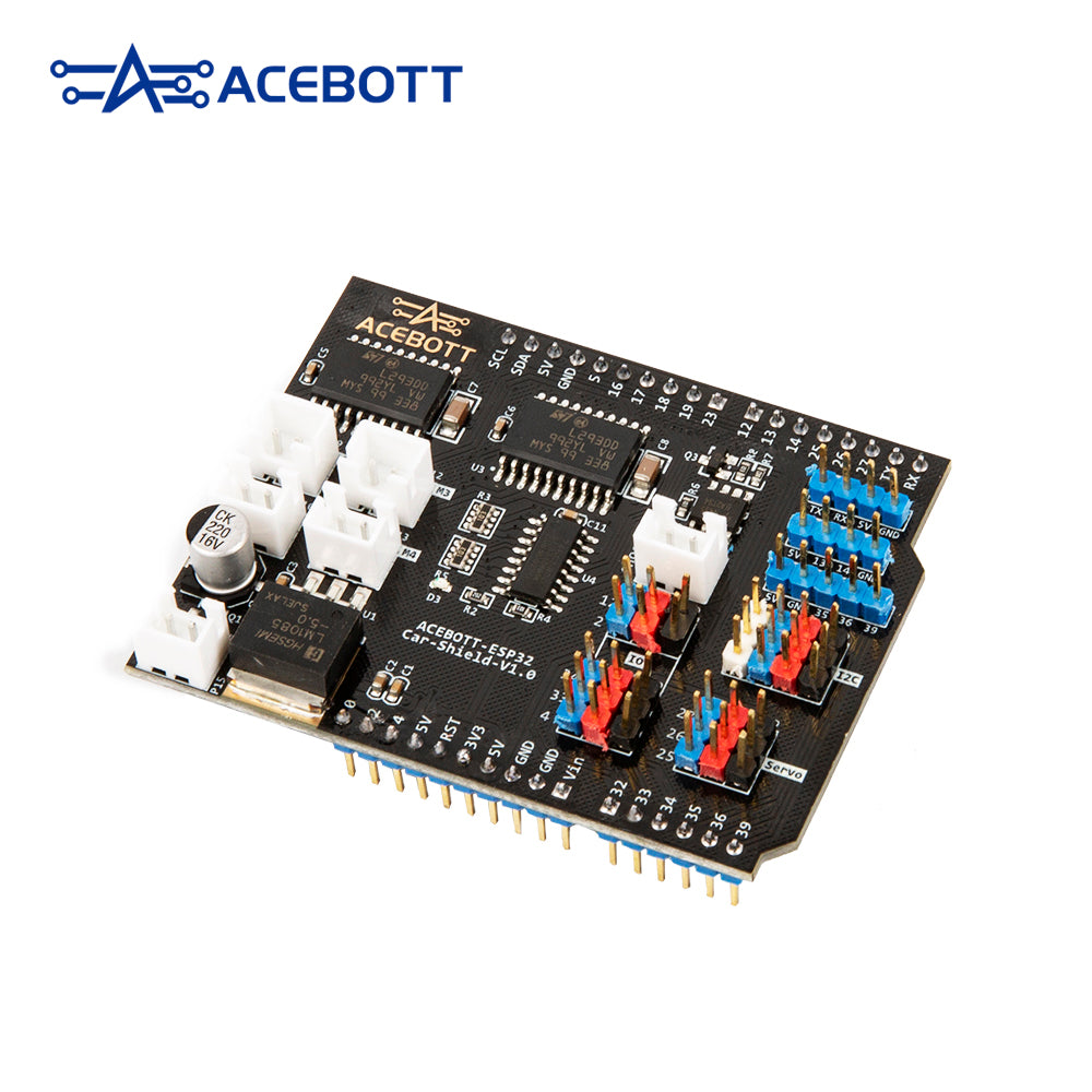 ACEBOTT Controller Boards & Shields QA052 ESP32 Car Shield V2.0