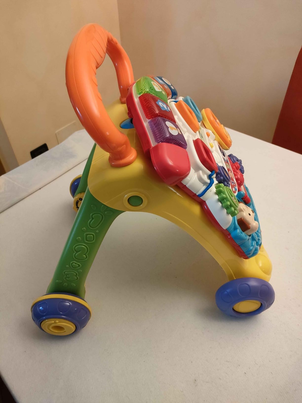 V-Tech Giocattoli 1-3 anni Super Primi Passi Parlante Primipassi arancione
