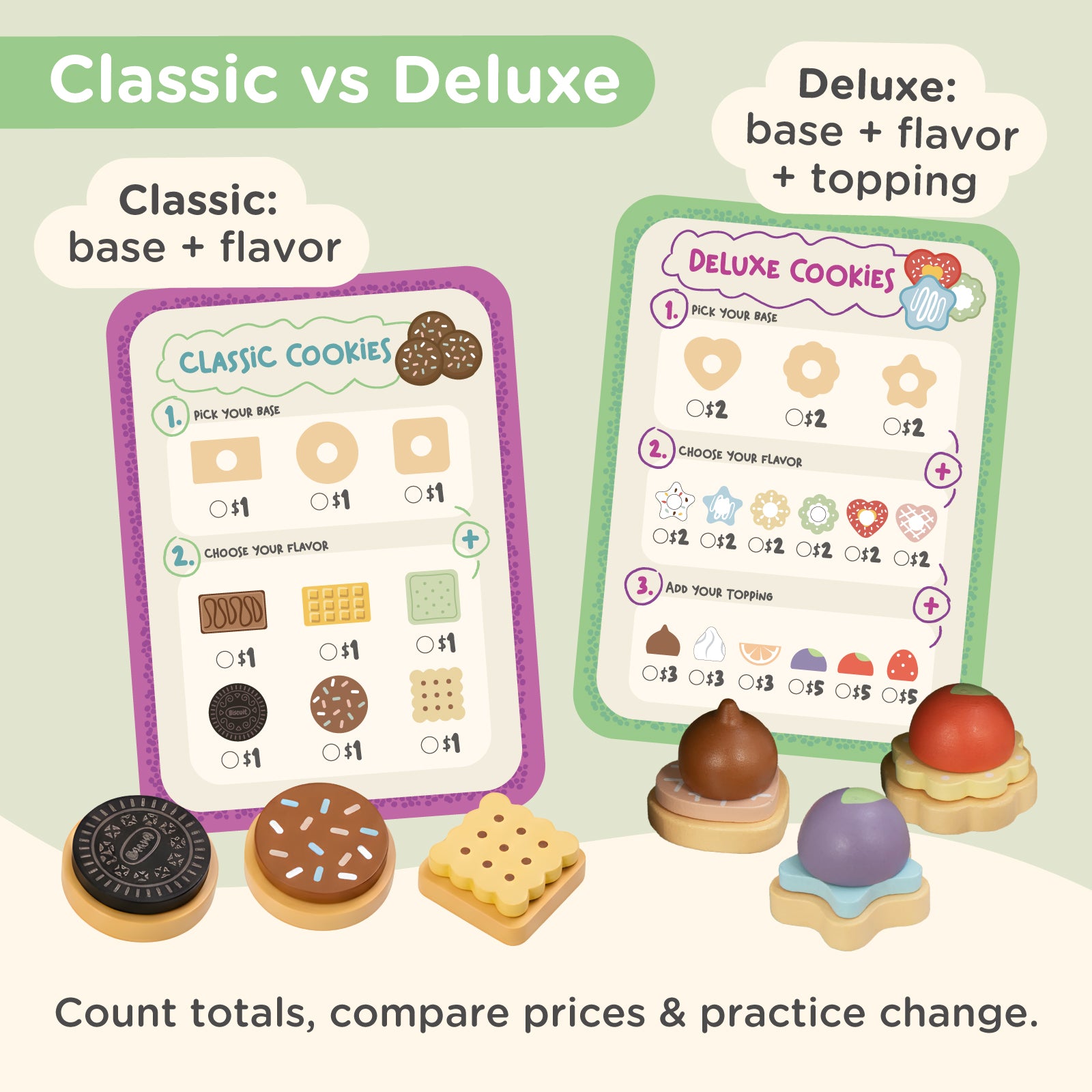 Nene Toys Kitchens & Pretend Play Little Cookie Bakery, forno giocattolo