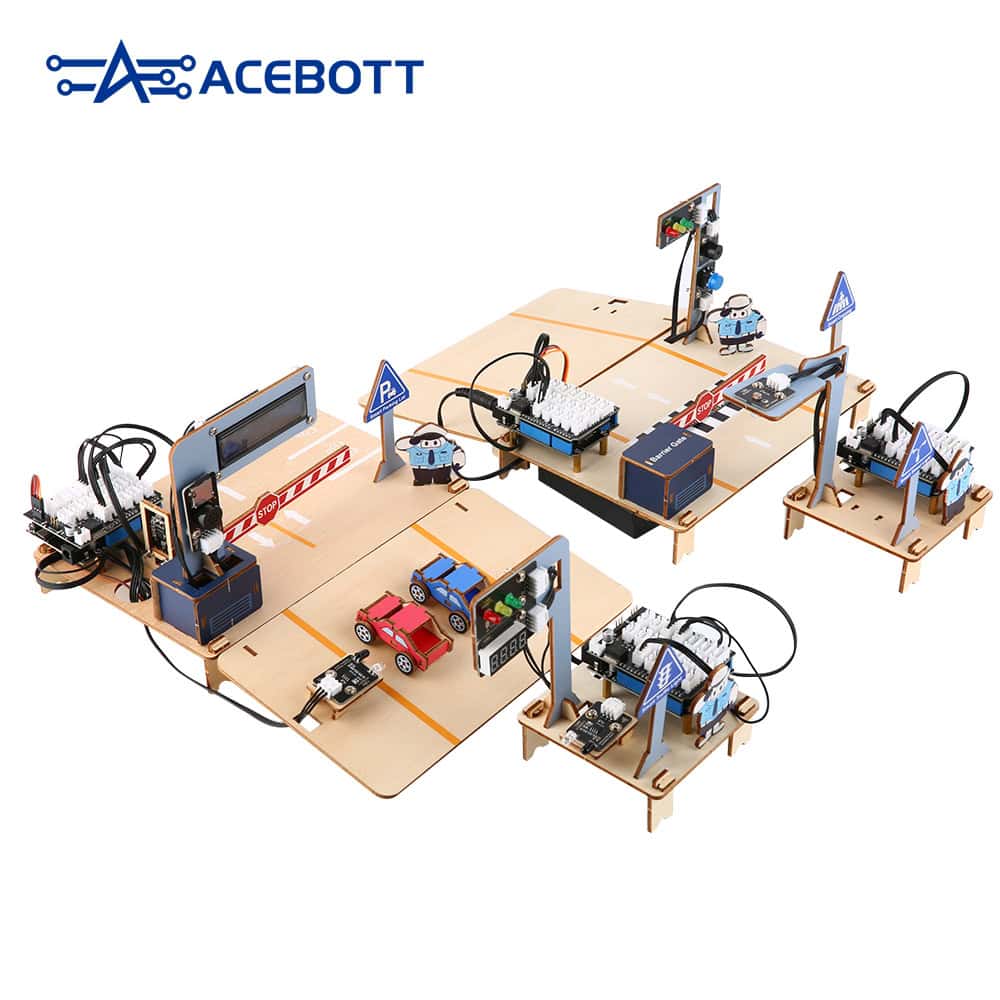 ACEBOTT Education Solution Series QE036 kit trasporti intelligenti display
