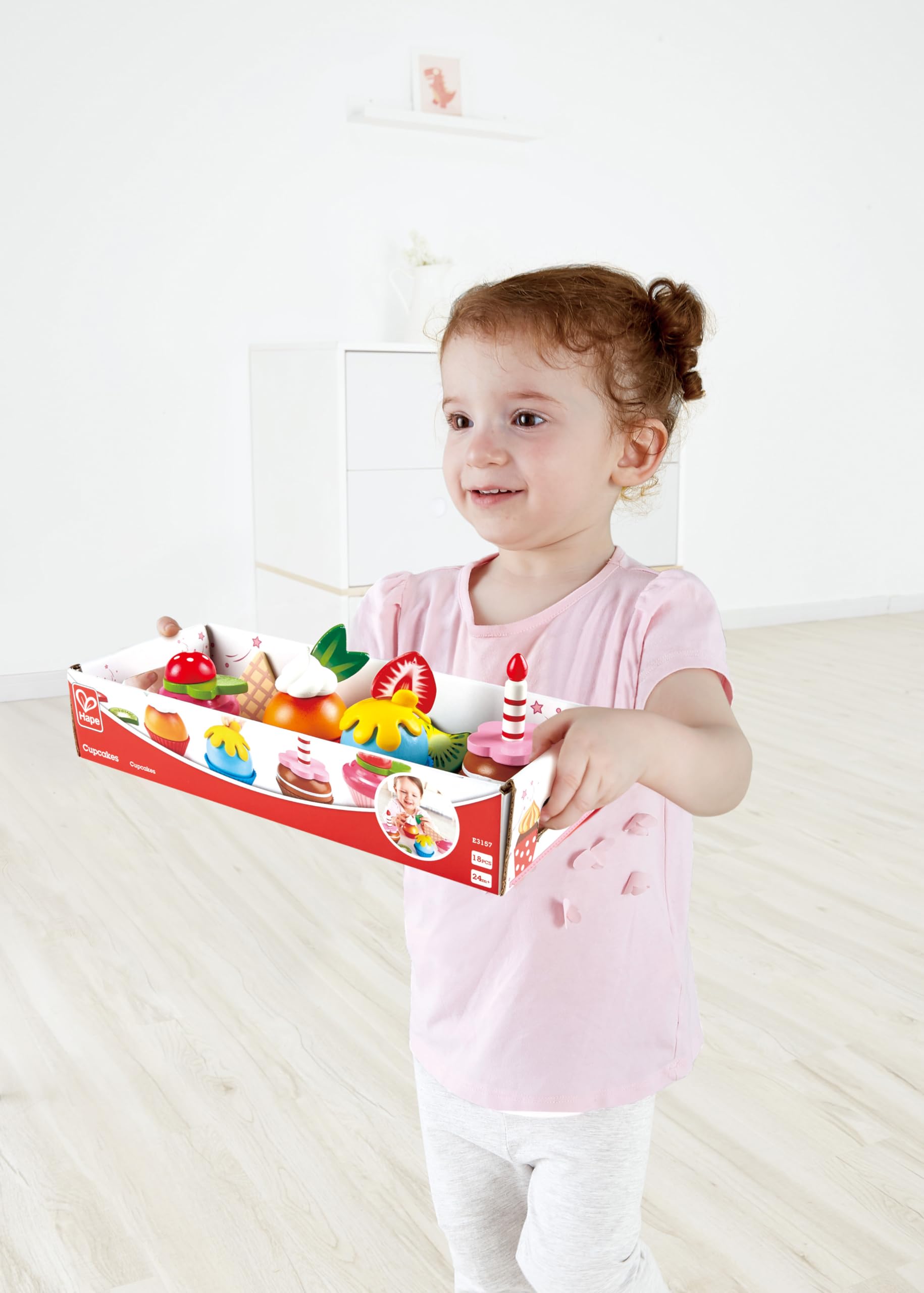 Hape Cucina e accessori Cupcake set da gioco 4 pezzi