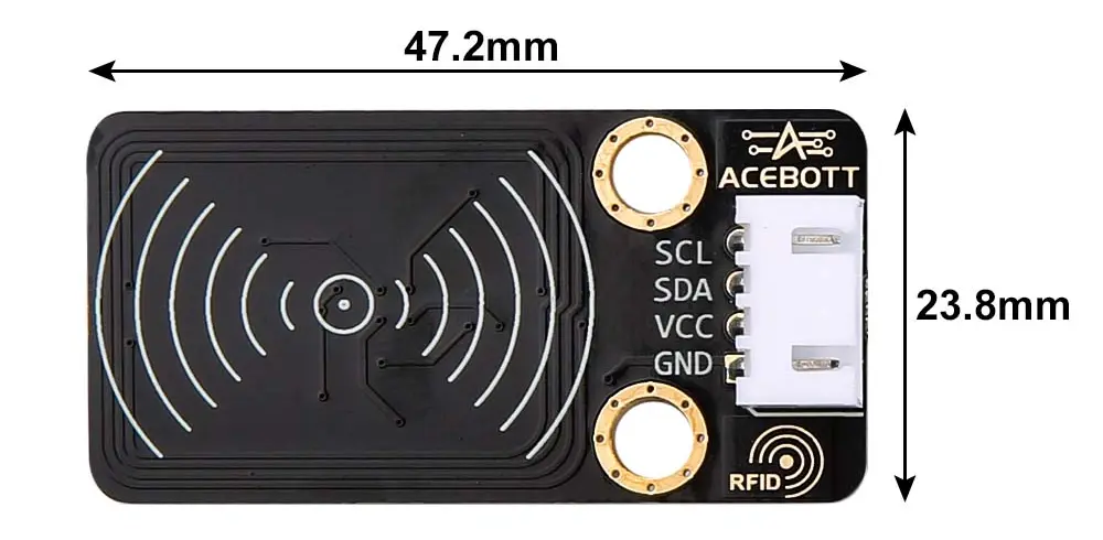 ACEBOTT Electronic Modules RFID RC522 I2C modulo RFID