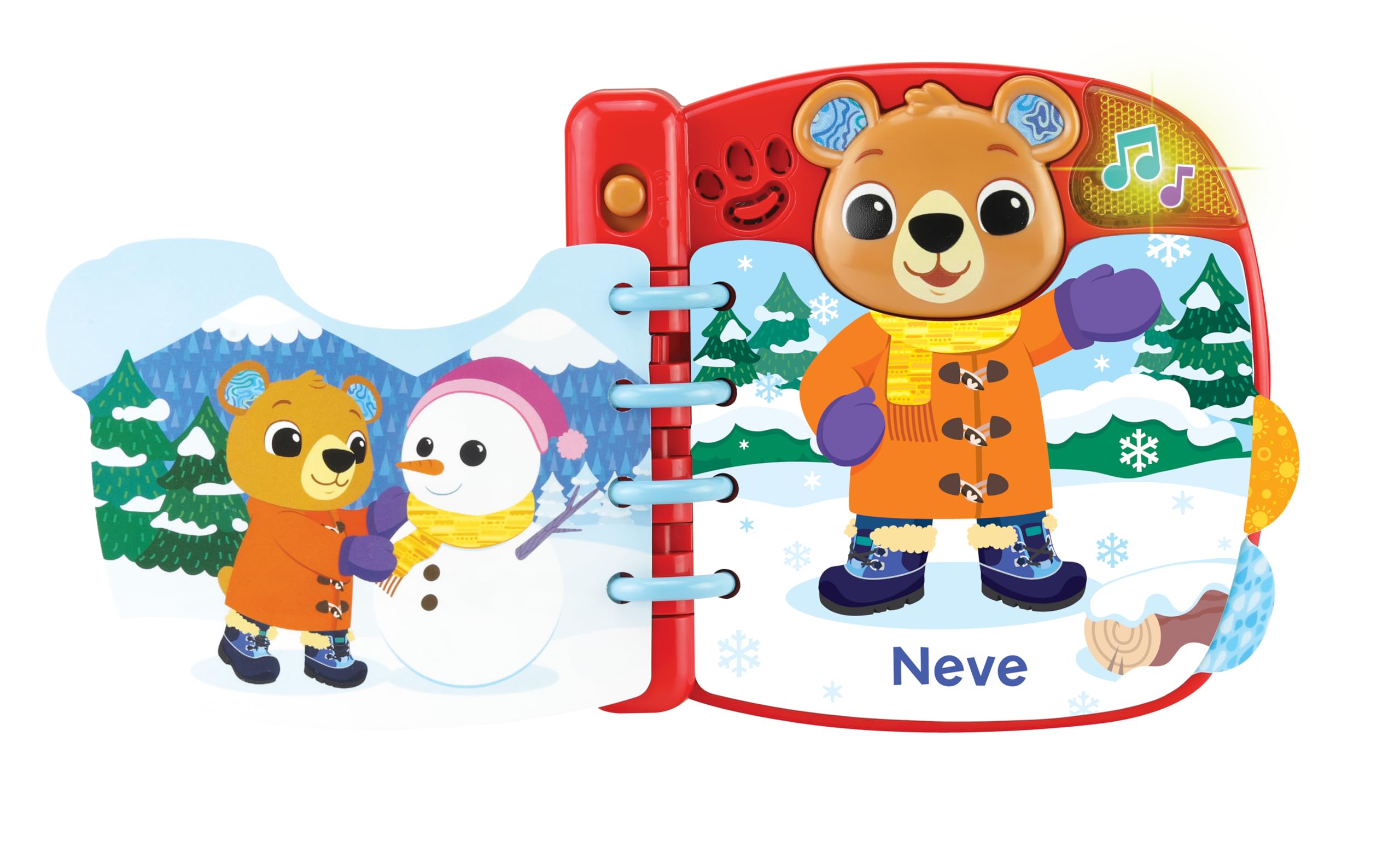 VTech Come Mi Vesto Oggi libro interattivo sensoriale 12-36 mesi meteo
