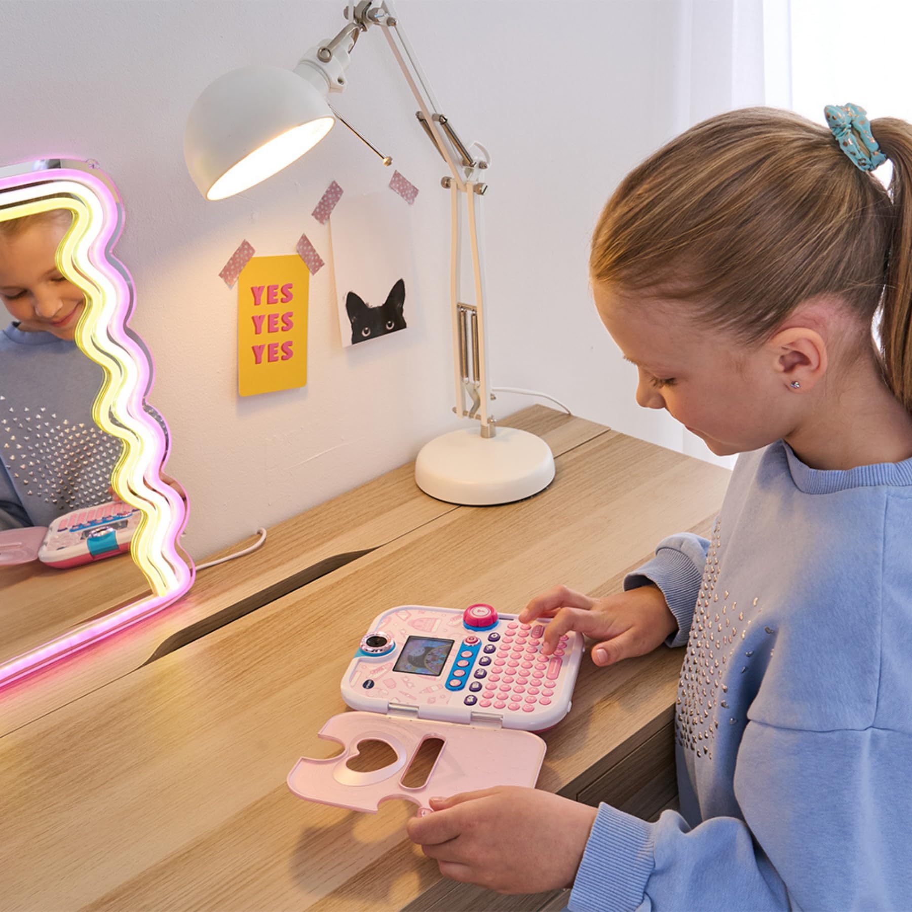 VTech KidiSecrets Video Fashion diario segreto rosa elettronico