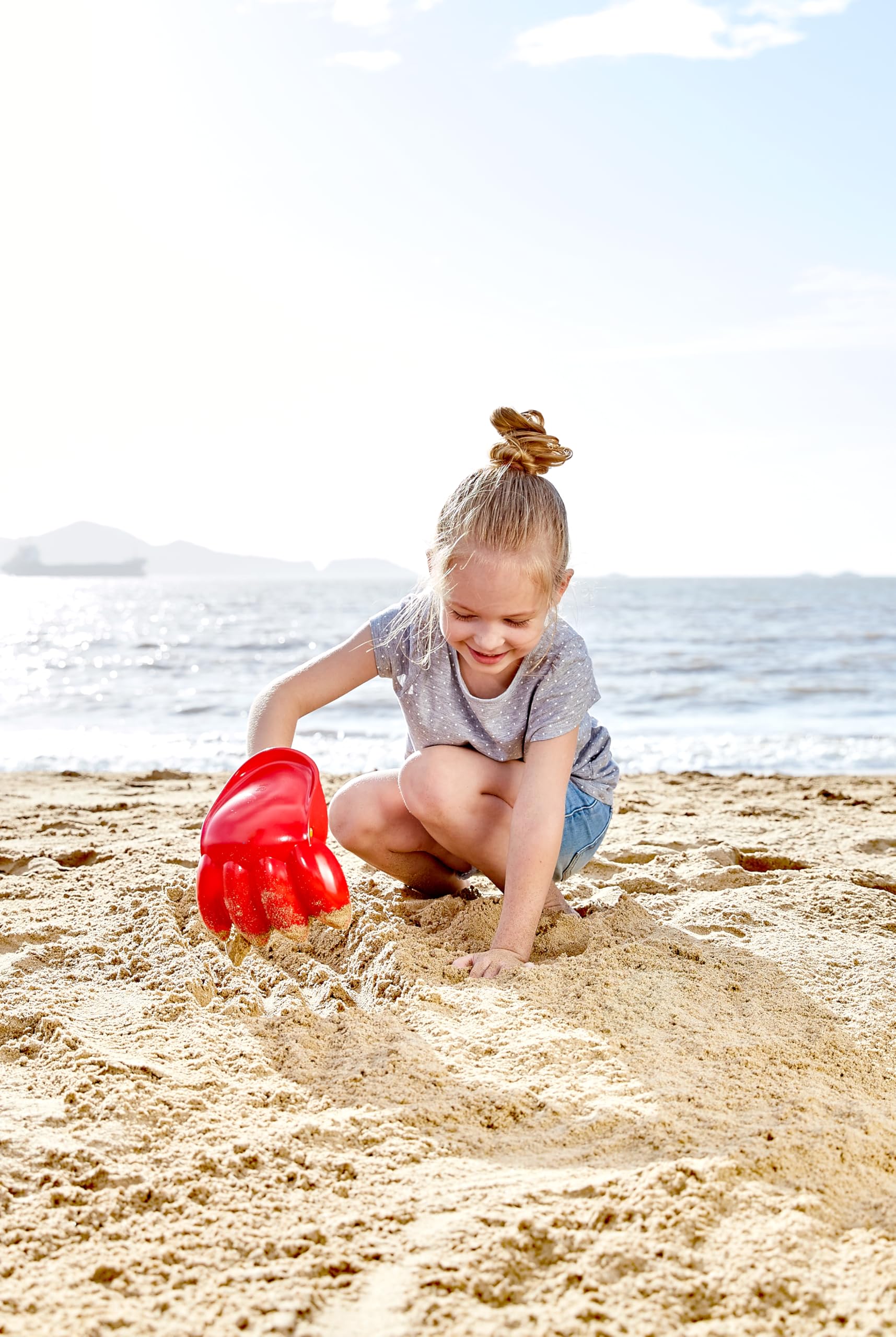 Hape Giochi da spiaggia e4051 Power di Artiglio rosso