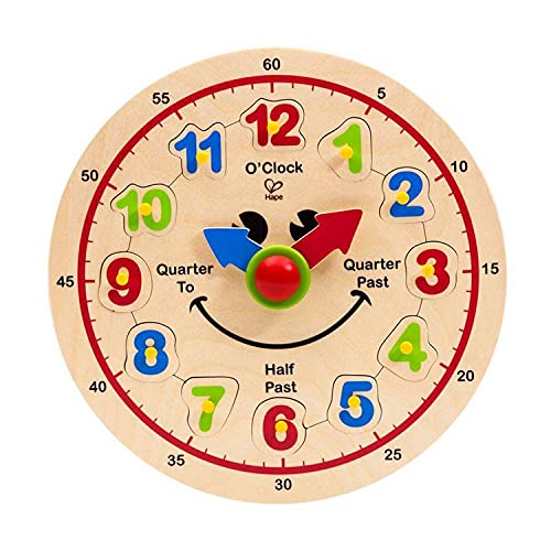 Hape Giocattoli educativi Orologio Happy Hour E1600 orologio educativo