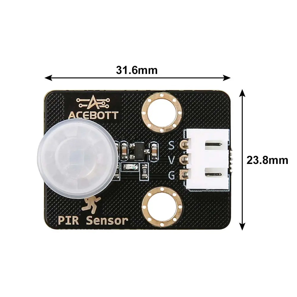 ACEBOTT Sensors QB066 sensore PIR 3,3–5 V per movimento
