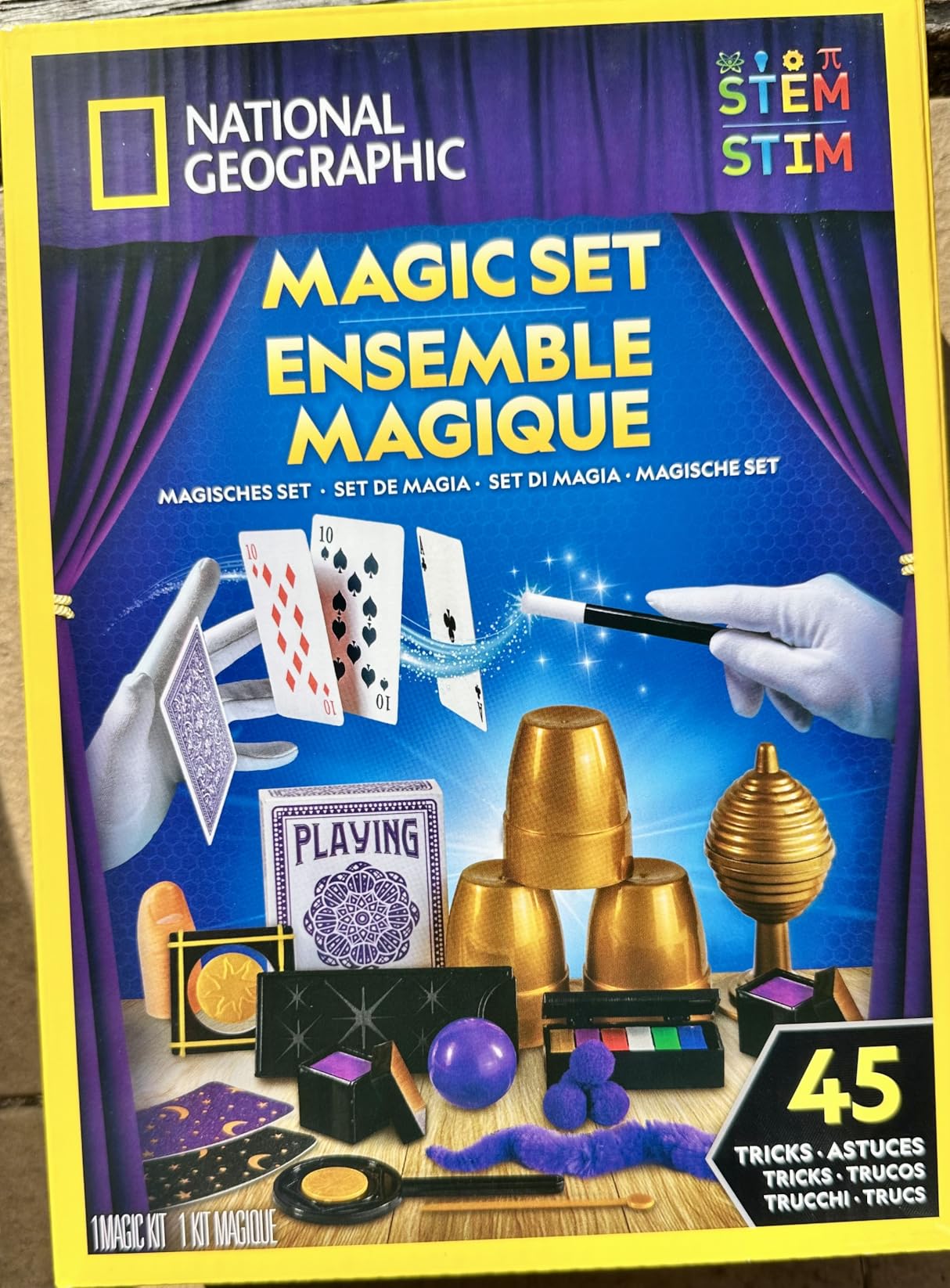 National Geographic Kids – Giochi e puzzle gioco di magia 45 trucchi con video
