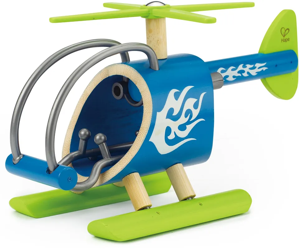 Hape Giochi E5518 E-Copter elicottero in bambù