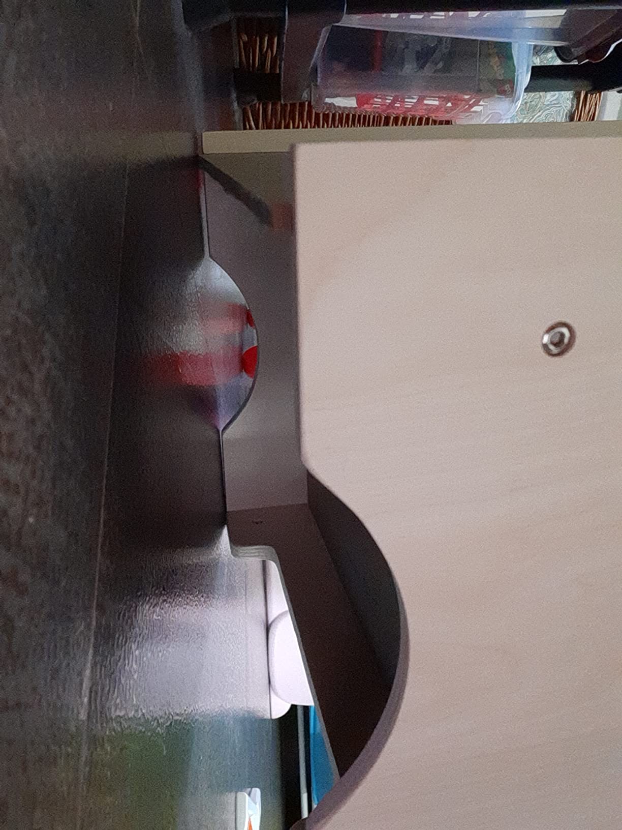 Hape Cucina e accessori E3153 frigorifero giocattolo bianco in legno