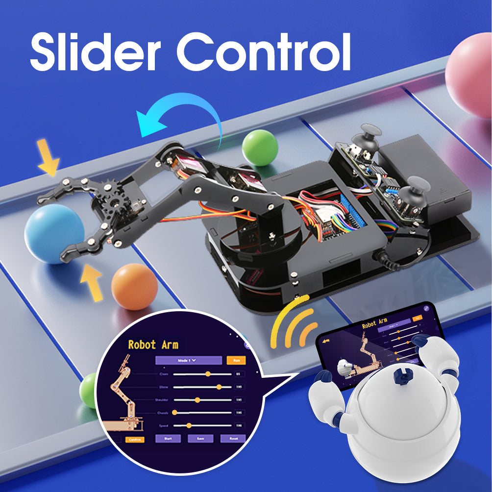 ACEBOTT Inventor Series QD022 braccio robotico programmabile ESP32