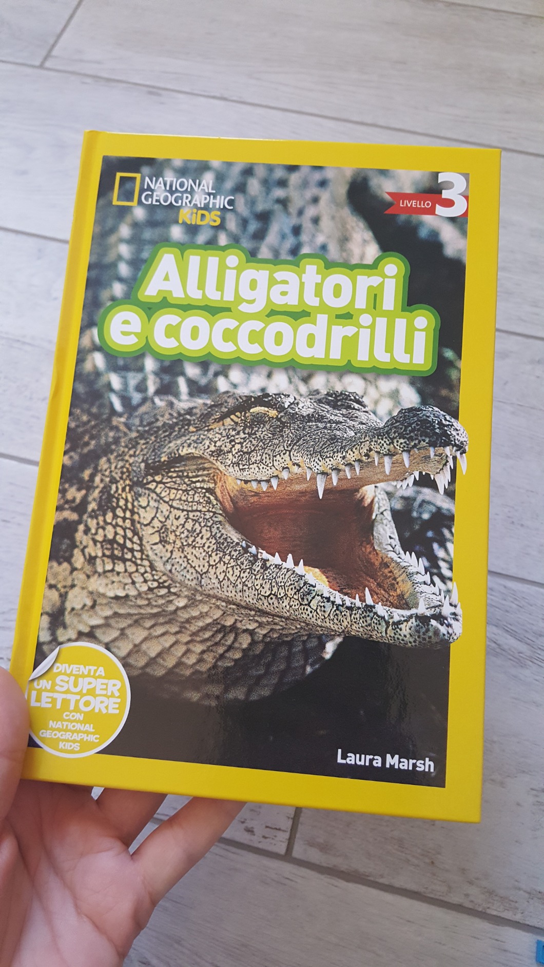 National Geographic National Geographic Kids – Libri Alligatori e coccodrilli. Livello 3. Diventa un super lettore libro