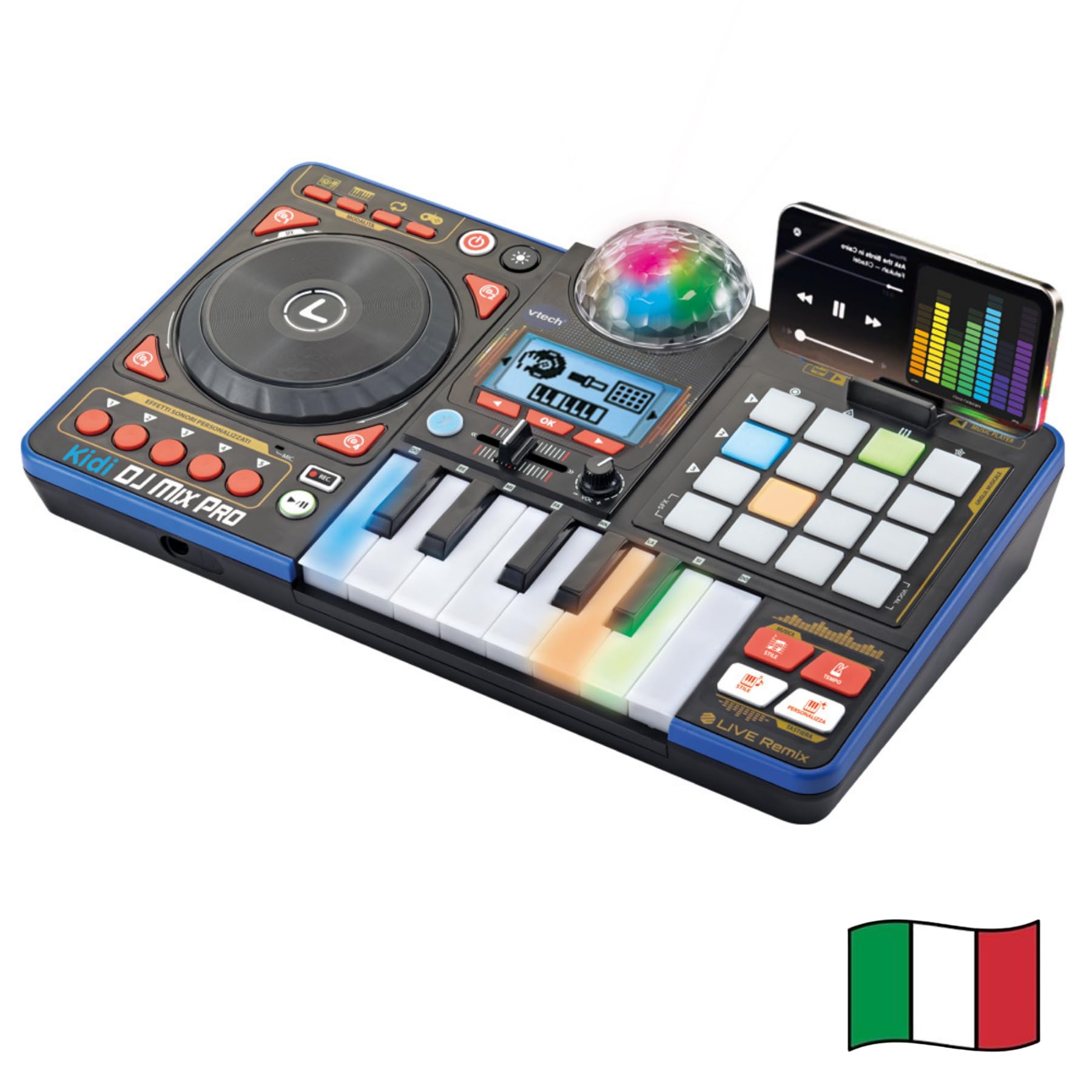 VTech Giocattoli 6 anni e + Kidi DJ Mix Pro console DJ Bluetooth