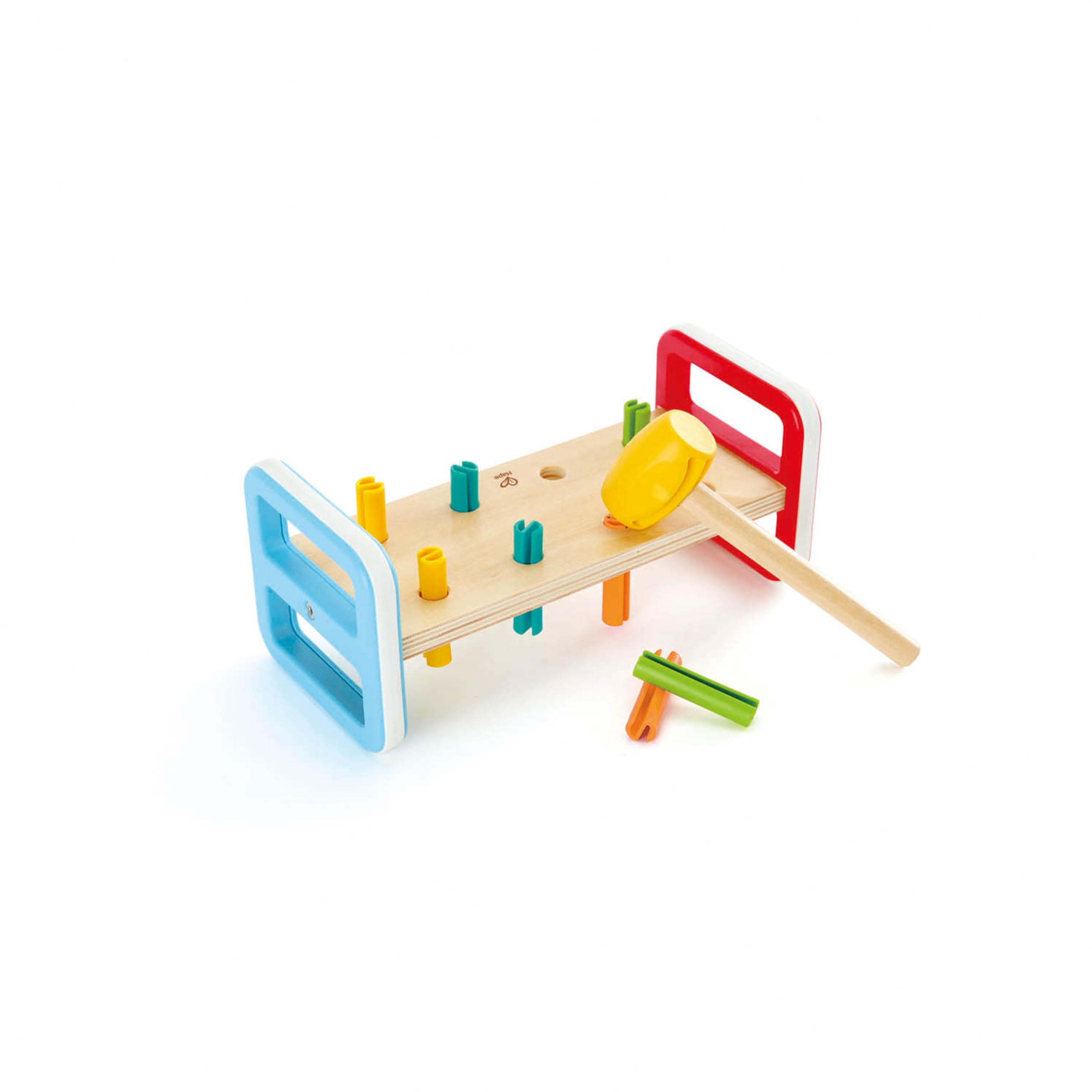 Hape Giochi musicali Batti Batti Arcobaleno banco con martello
