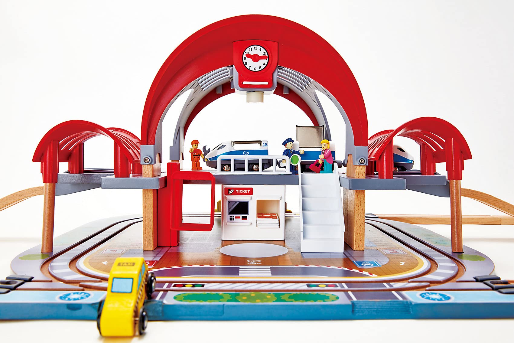 Hape Treno Stazione della Grande città stazione ferroviaria in legno