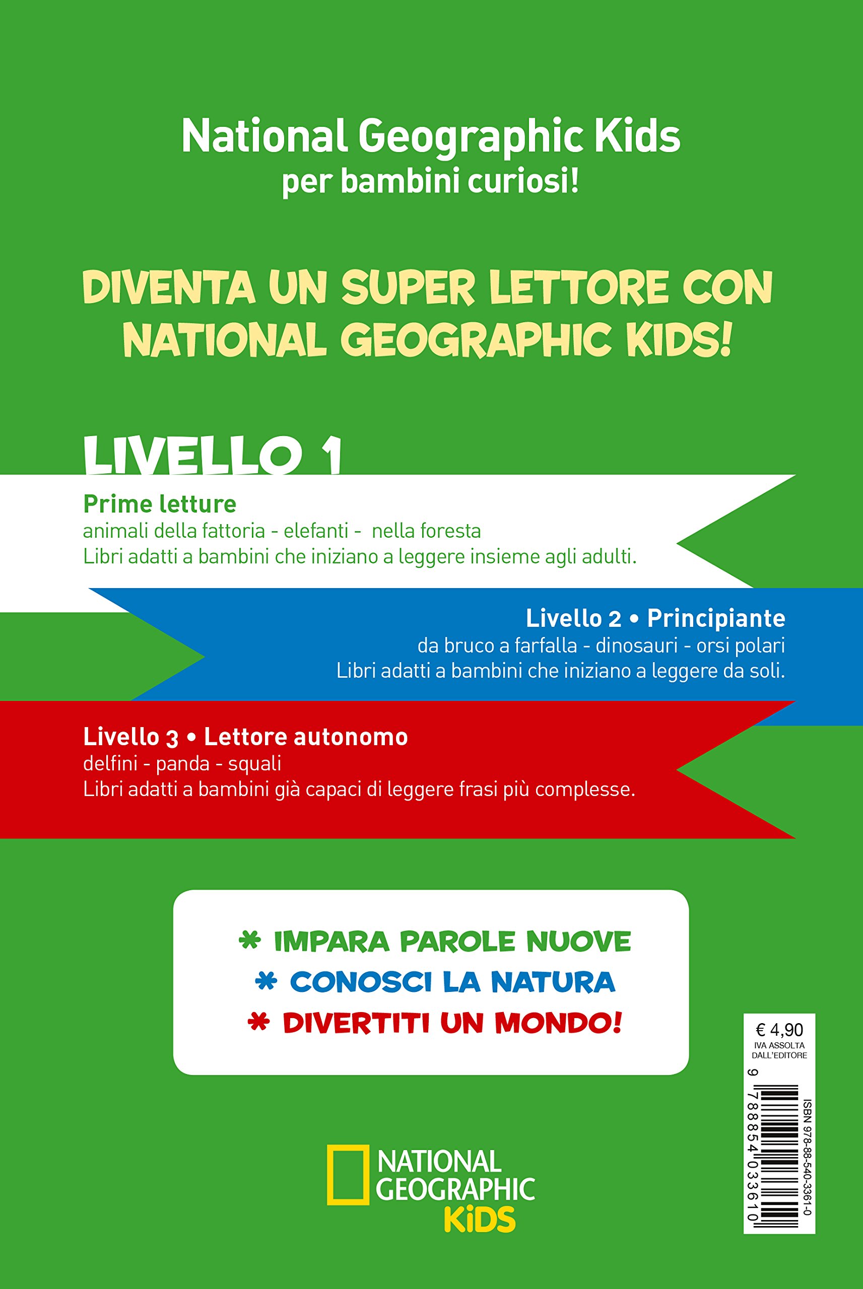 National Geographic Kids – Libri Elefanti. Livello 1. Ediz. a colori libro