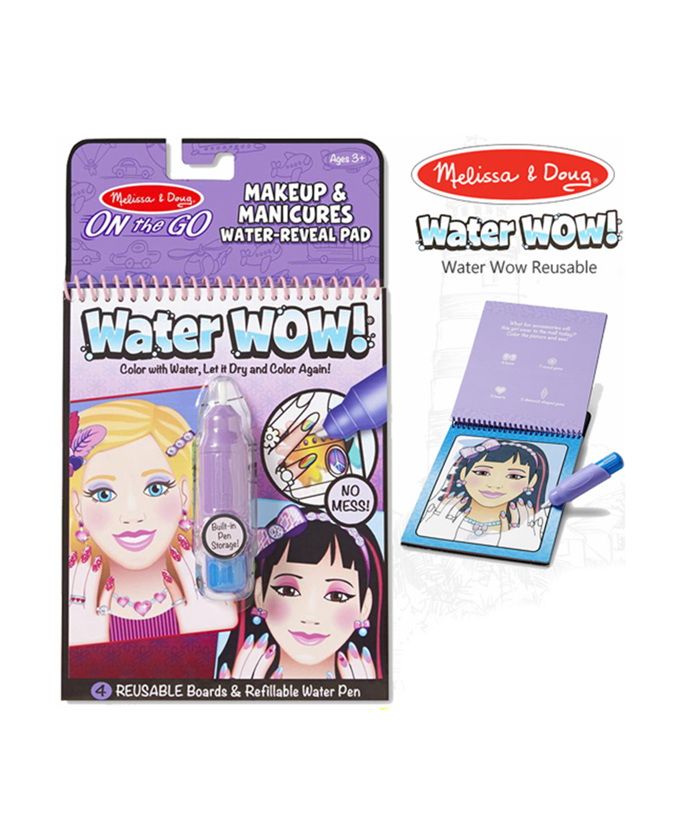 Water Wow BABY libro da colorare ad acqua