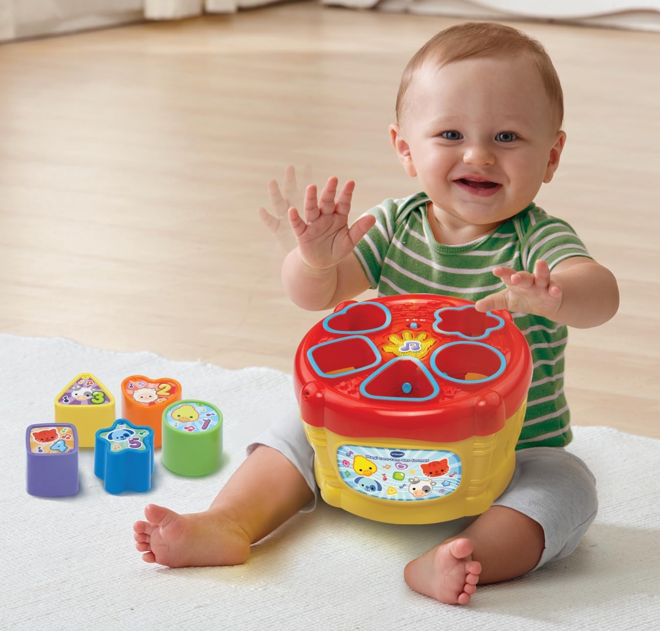 VTech Il Magico Tamburo delle Forme Musicale tamburo 12-36 mesi