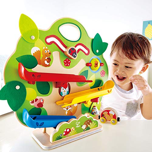 Hape Treno Circuito Treno Scoiattoli Portatile in legno