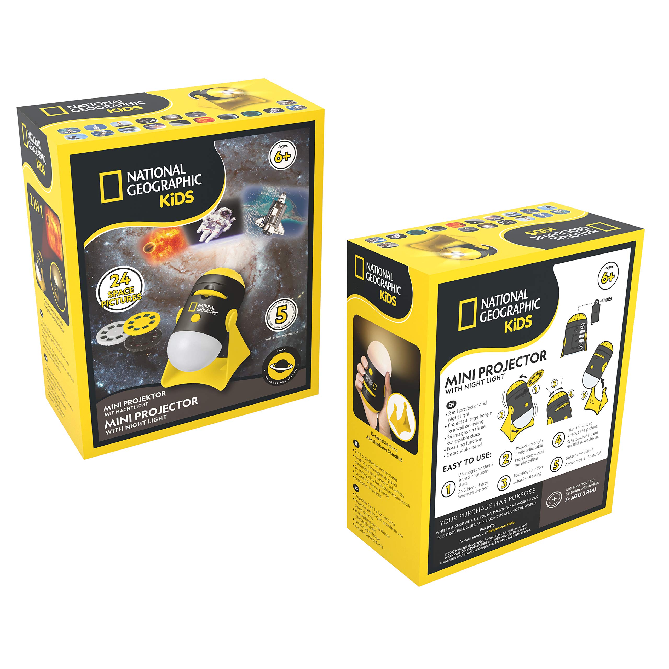 National Geographic Diaproiettore 9105600 proiettore giallo astronomia