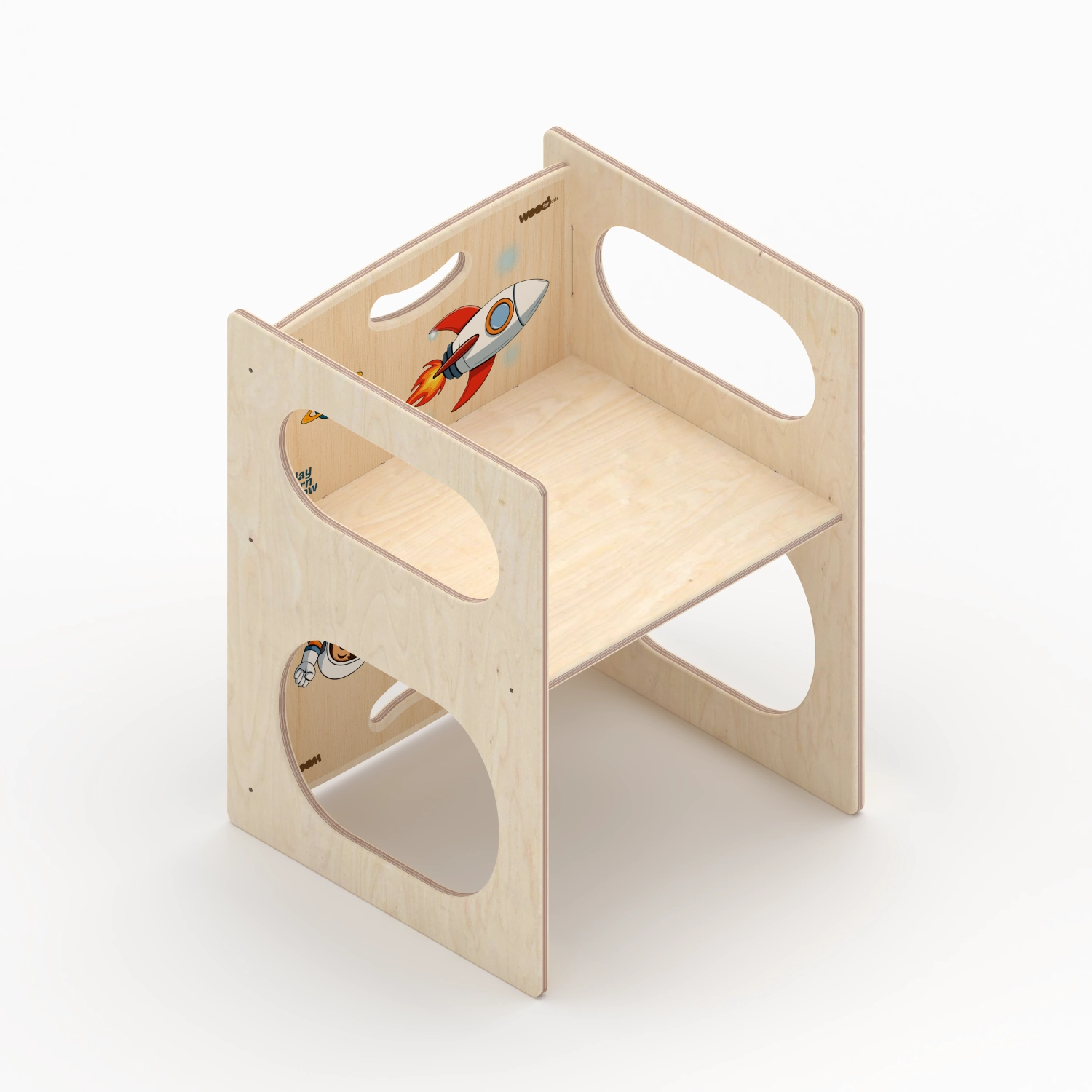 Il Pianeta delle idee Wood for Kids Montessori Poltrona della crescita Montessori