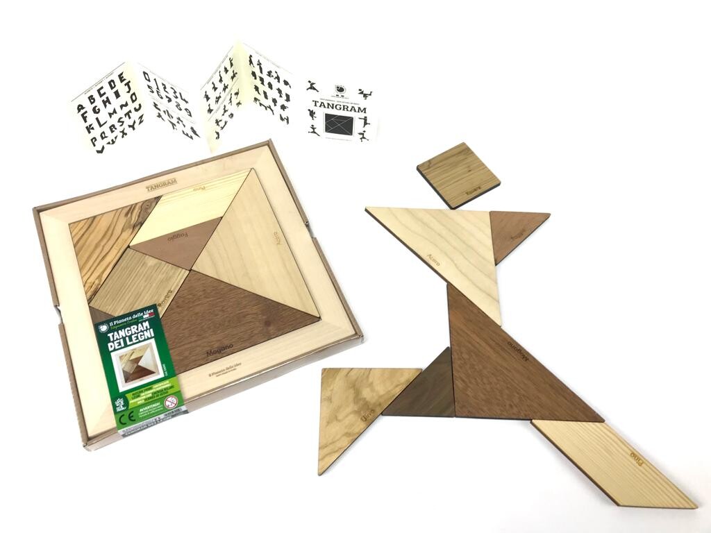 Il Pianeta delle idee Giocare Tangram dei Legni puzzle geometrico