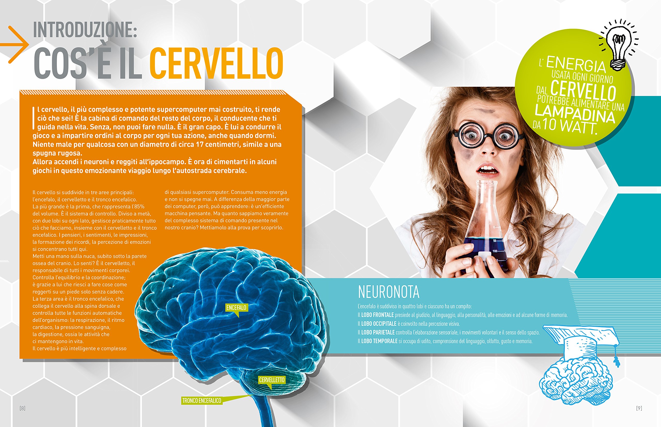 National Geographic Kids – Libri Brain Games. La sorprendente natura del tuo cervello