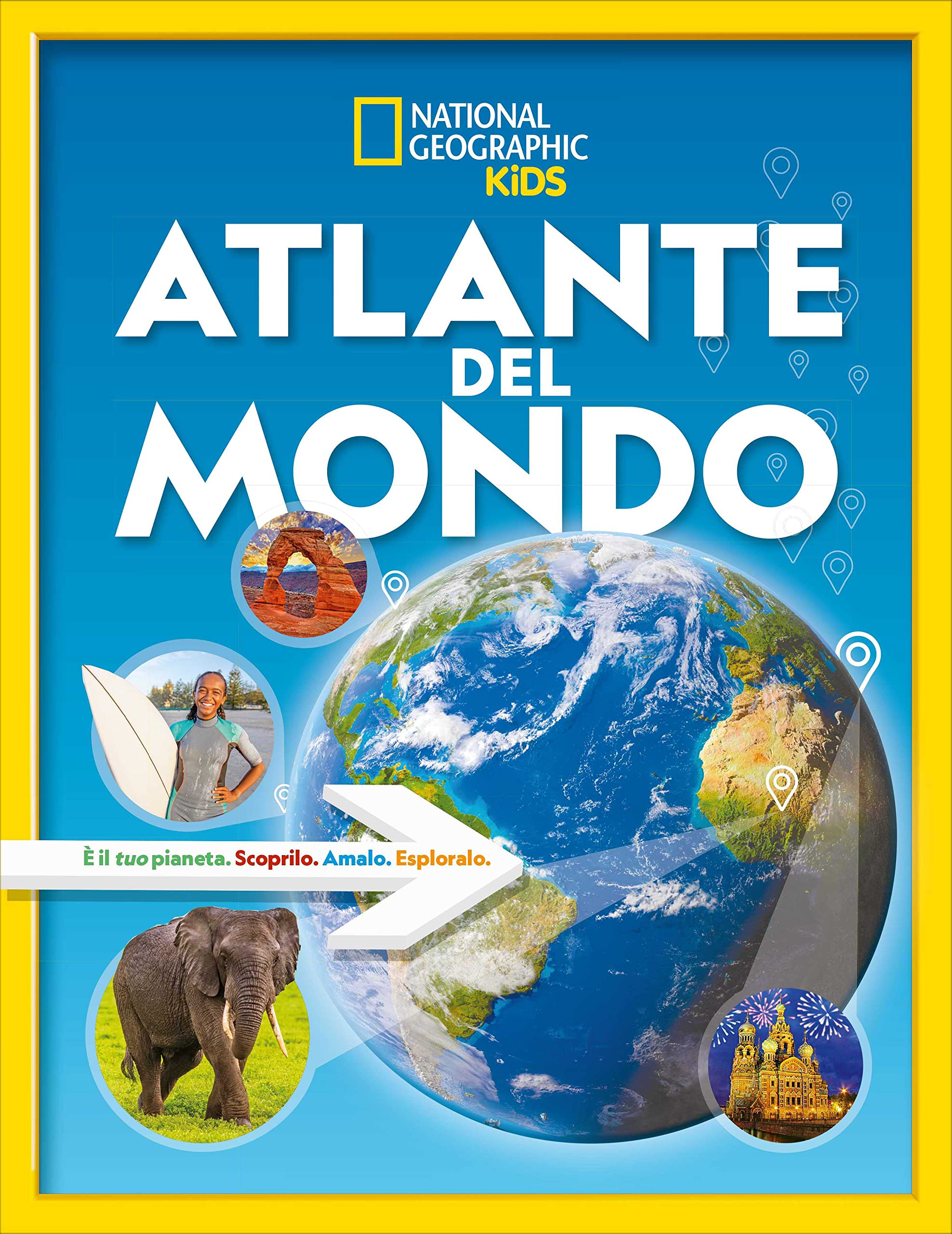 National Geographic Kids – Libri Atlante del Mondo atlante