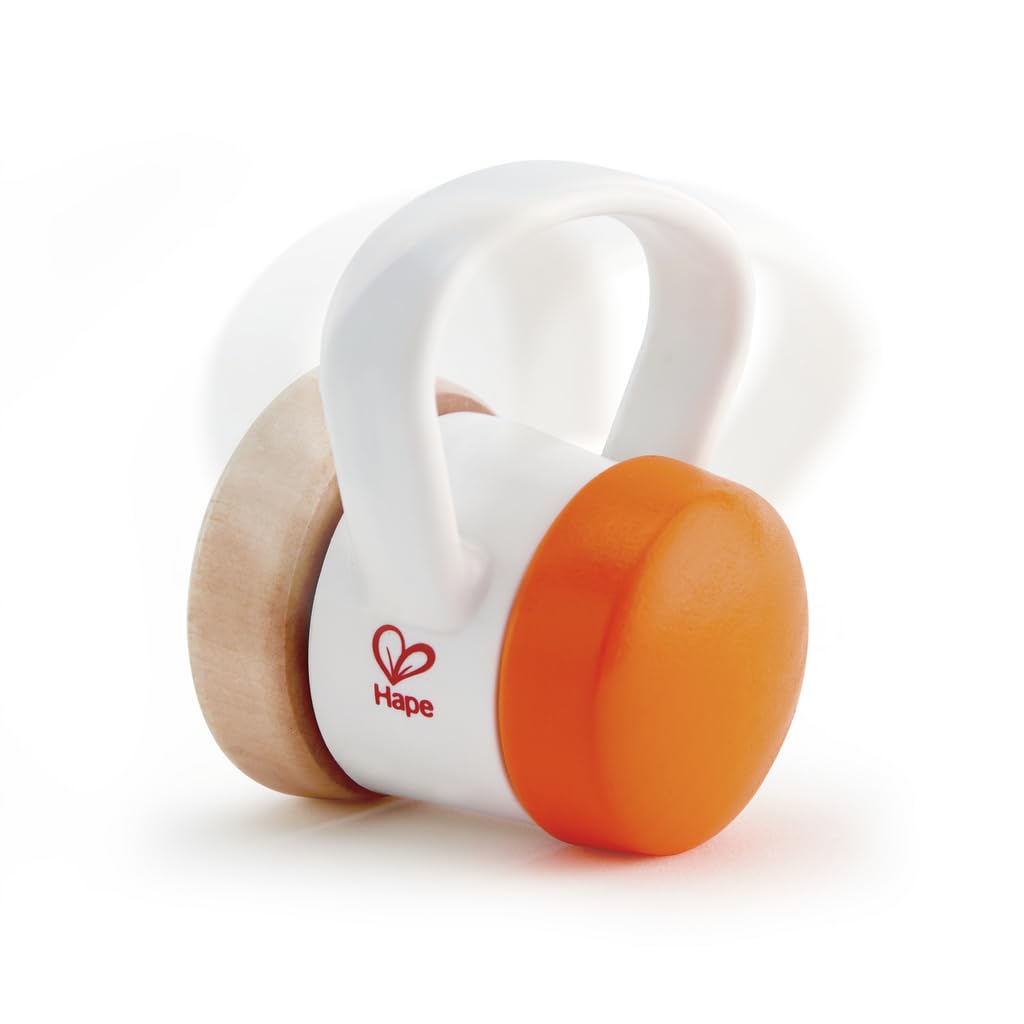 Hape Giocattoli per l'infanzia E0017 Roller Rattle sonaglio dai 6 mesi