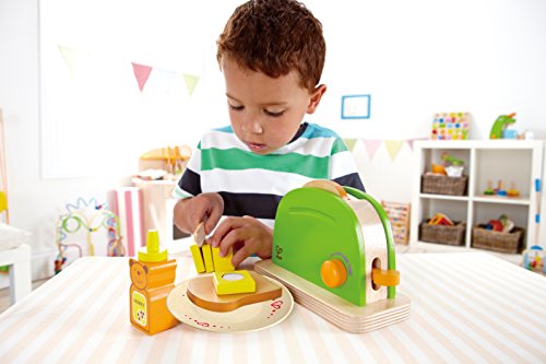 Hape Cucina e accessori E3105 Tostapane giocattolo in legno