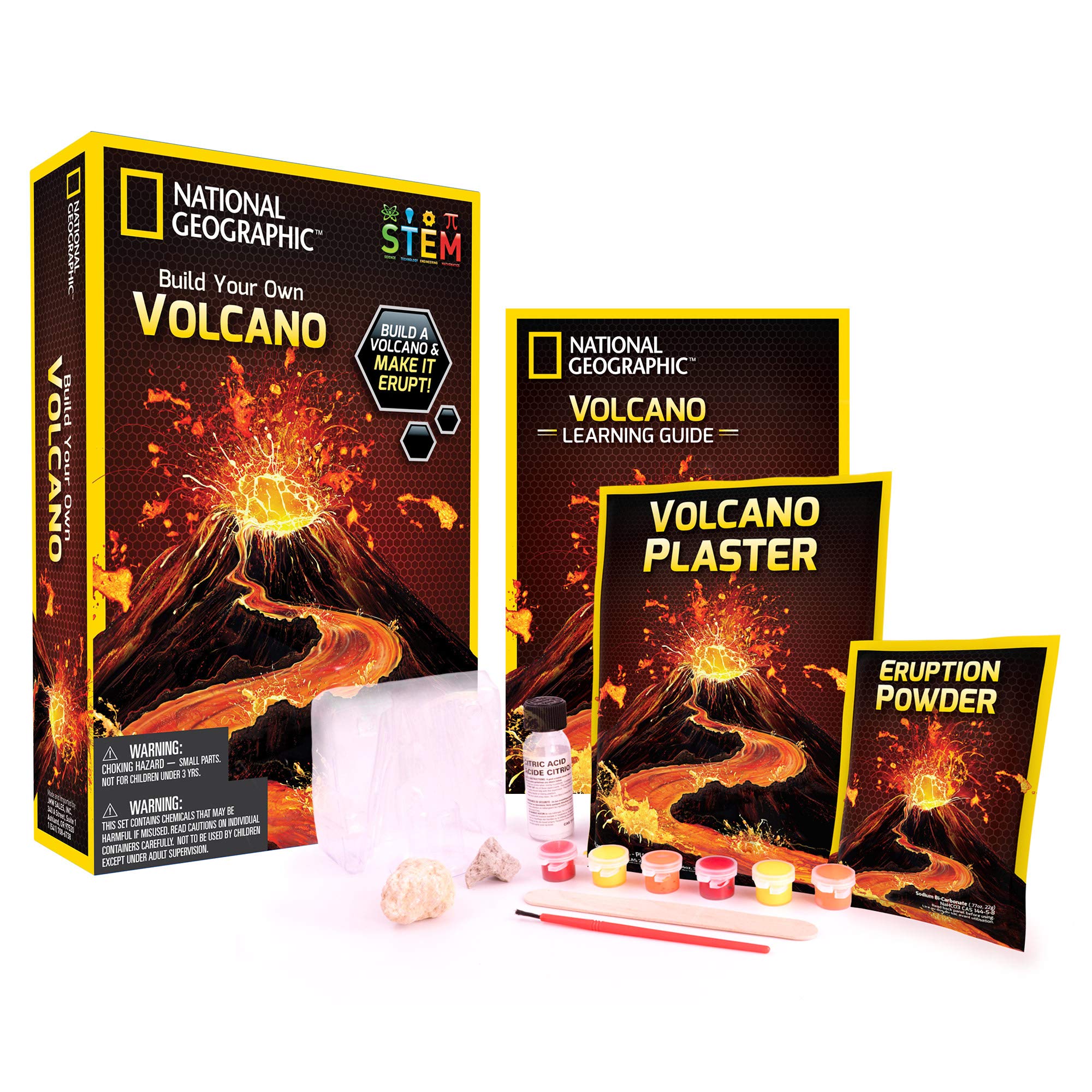 National Geographic Kit scientifici e di scoperta Maxi Kit dell’Esploratore kit scienze della Terra